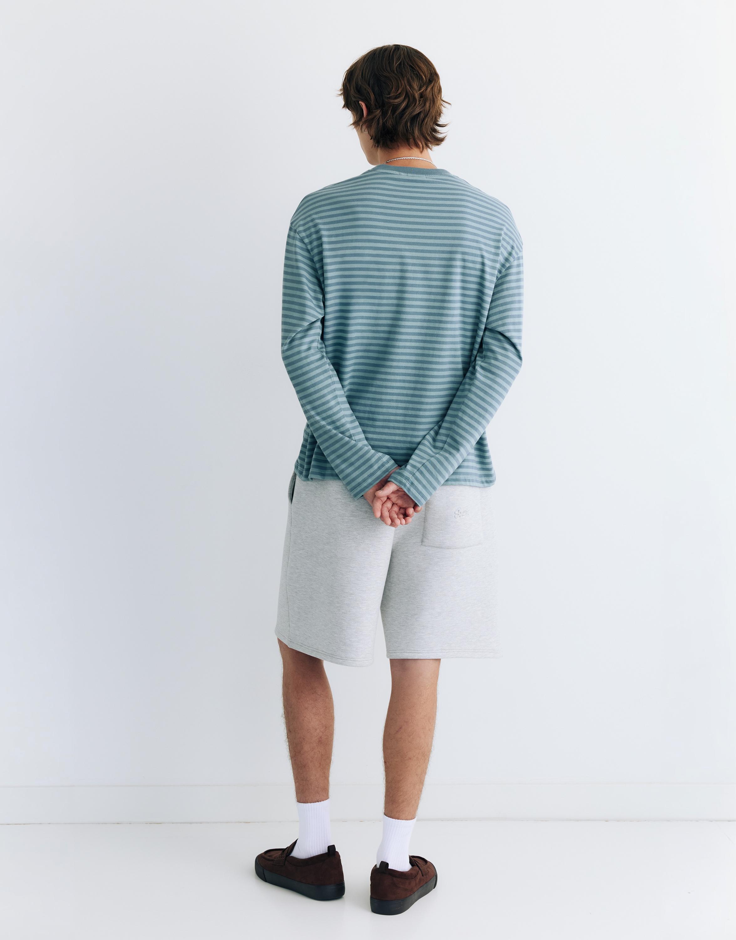 Striped STWD T-shirt — Blue