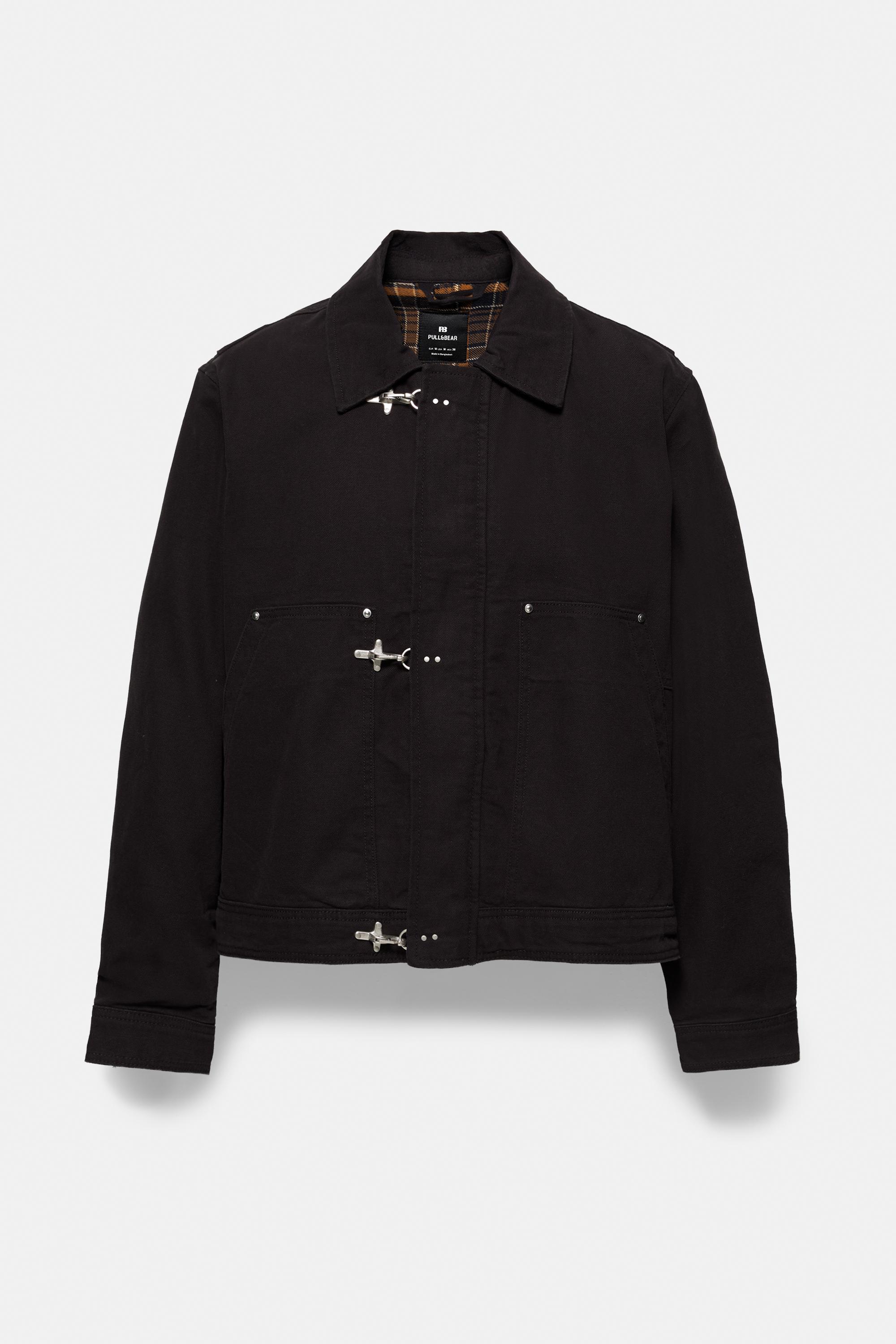 Toggle jacket — Black