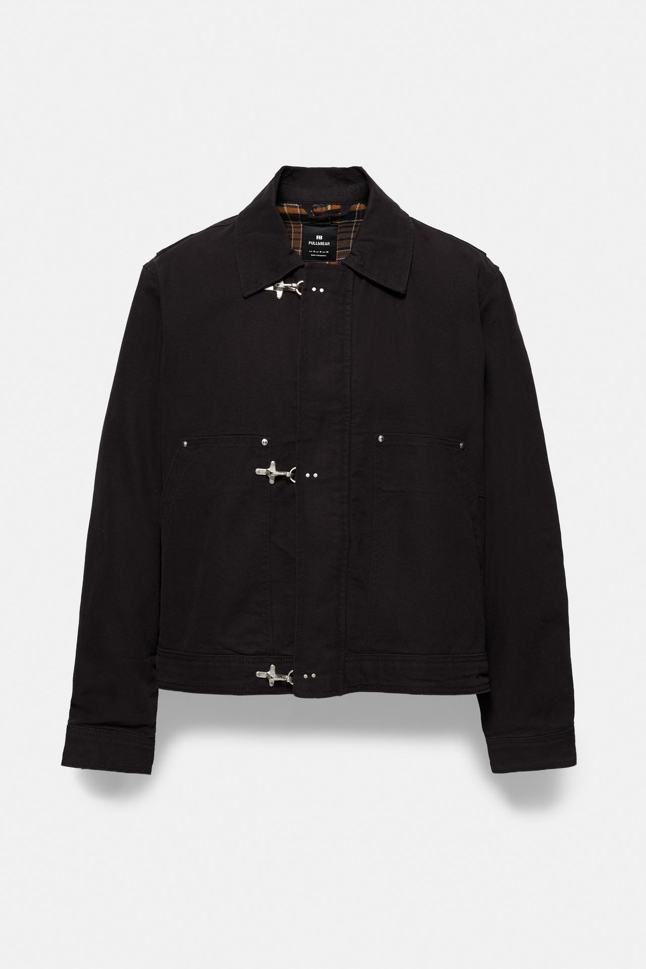 Toggle jacket — Black