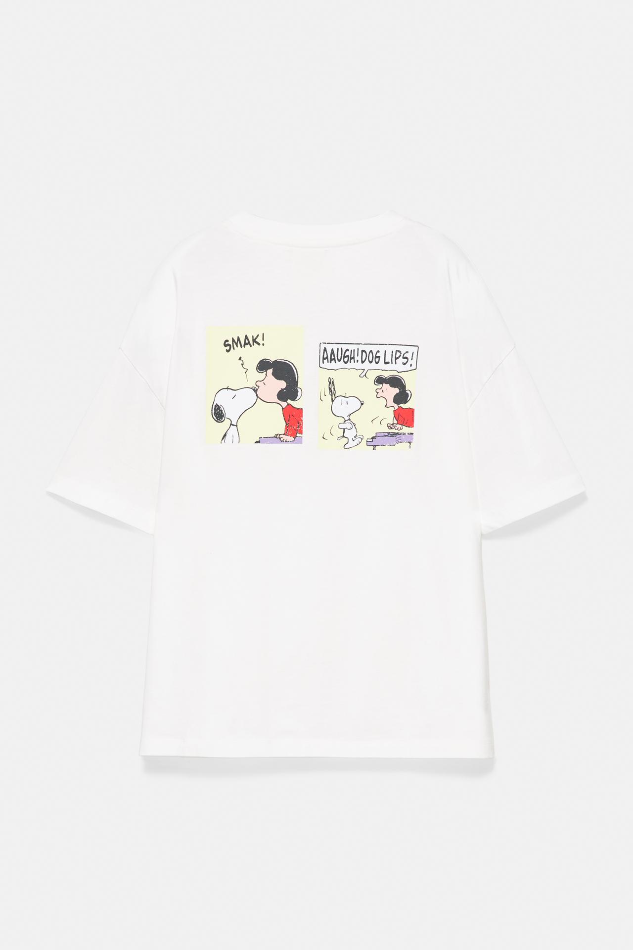 Oversize Peanuts T-shirt — Ice