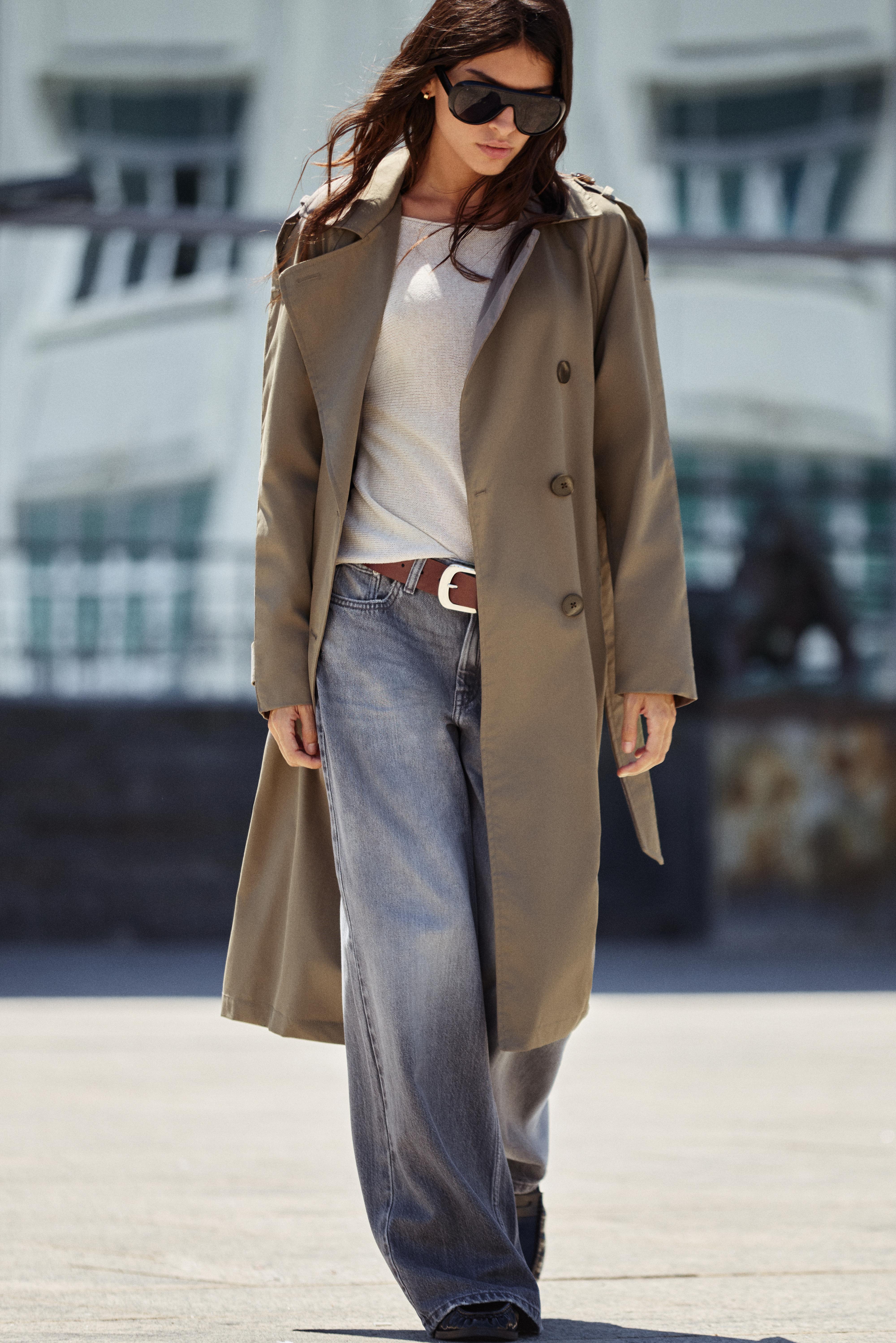 Trench coat — Mole brown