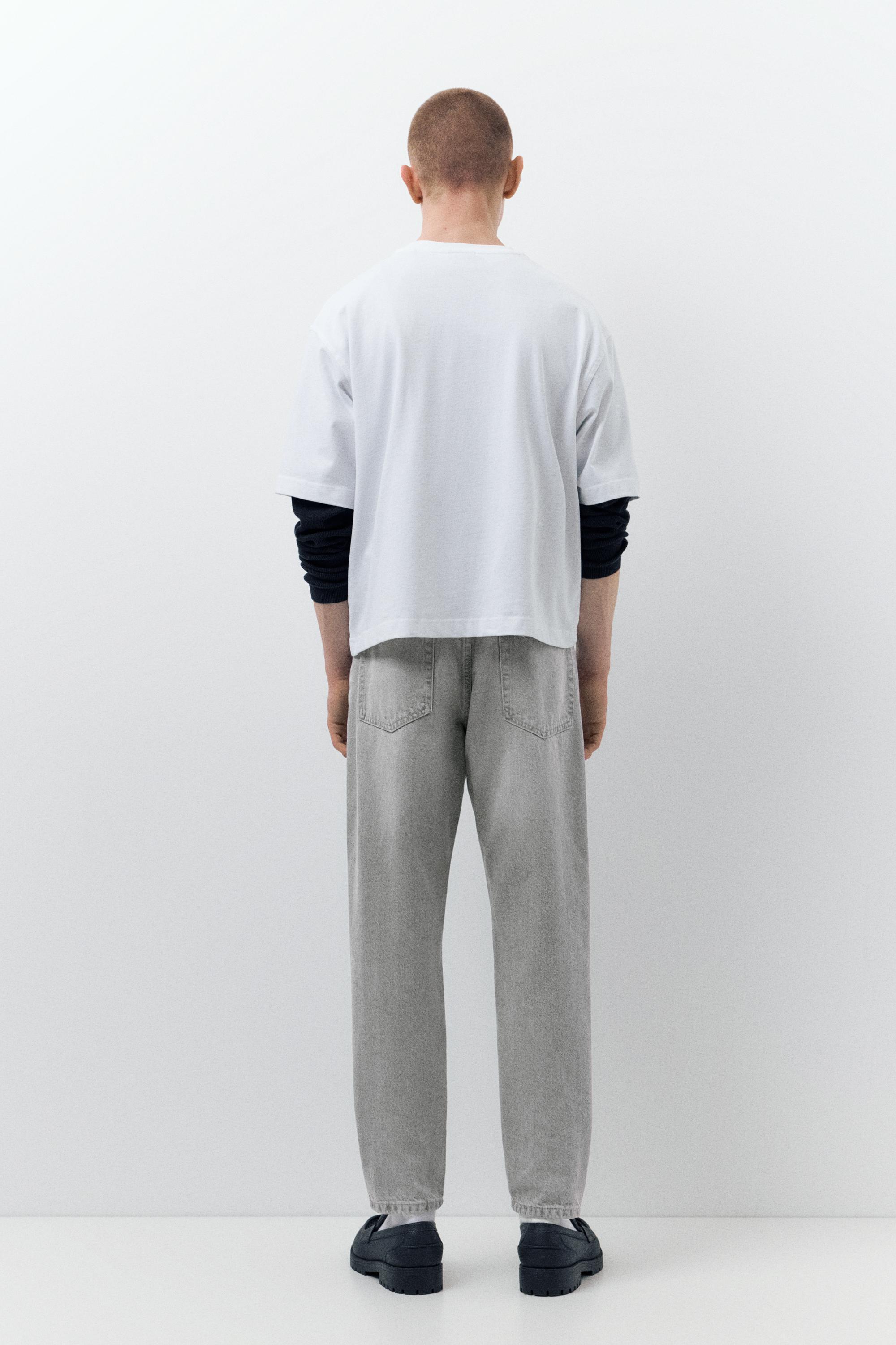 Standard jeans — Pale grey