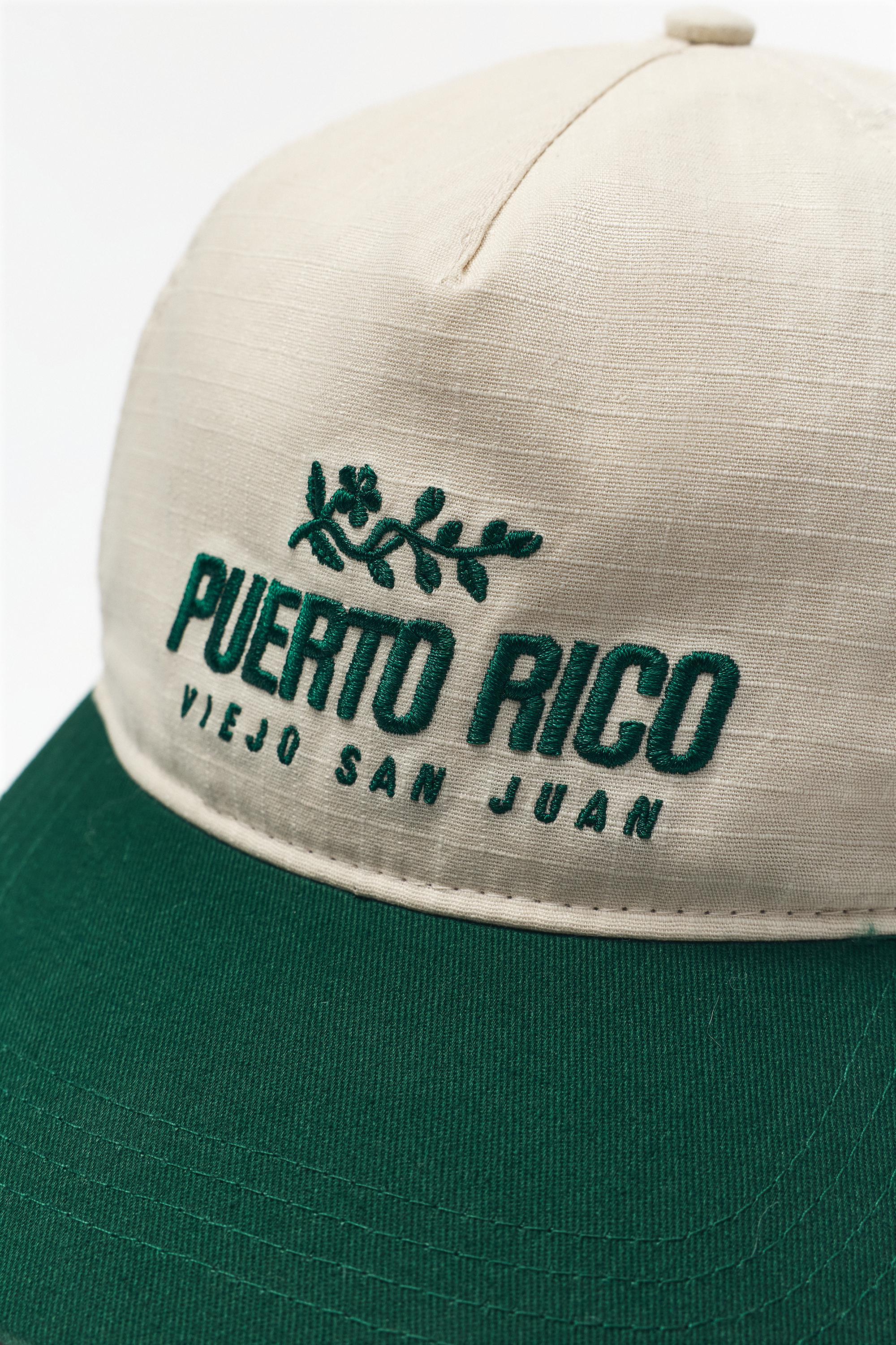 Puerto Rico cap — Green