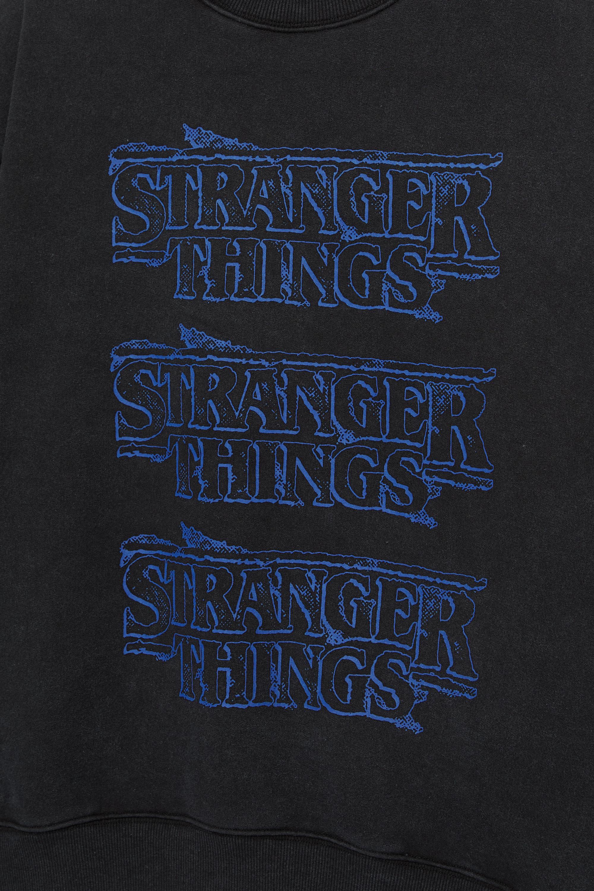 Stranger Things sweatshirt — Dark grey