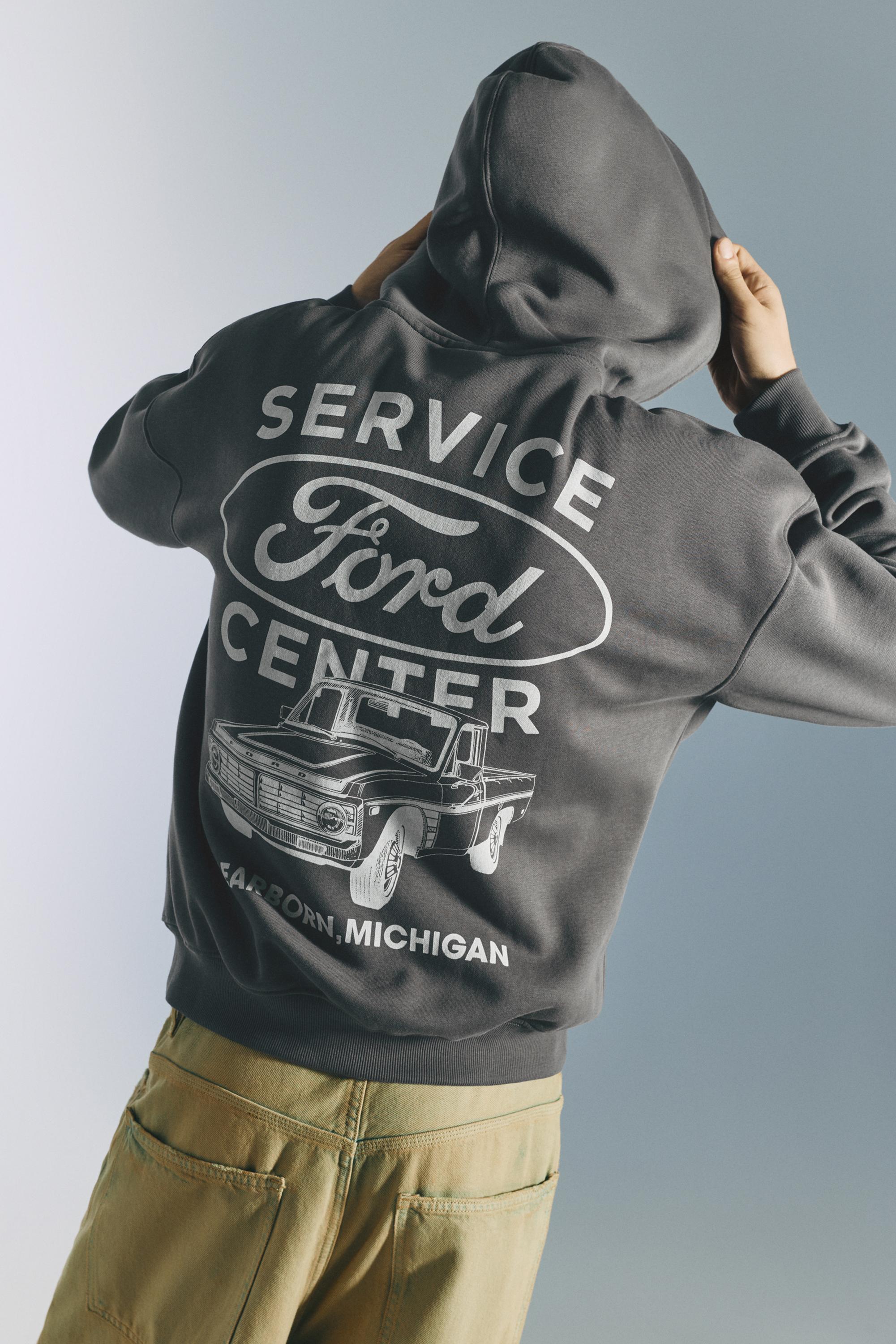 Ford hoodie — Anthracite grey