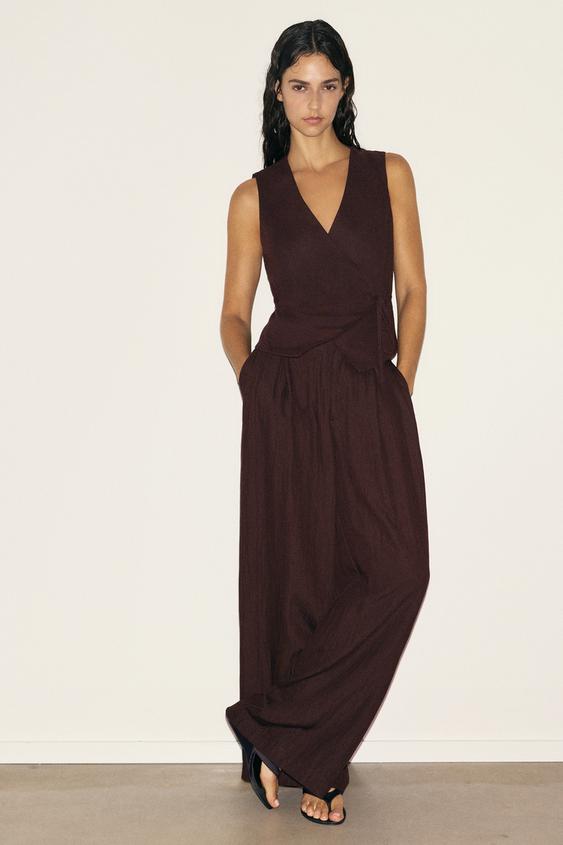 women's pants dress Black, Pleated Front, Comfort-Waist free returns SOMEONE ASKED Q Overstock Outlet Dress Pants Women