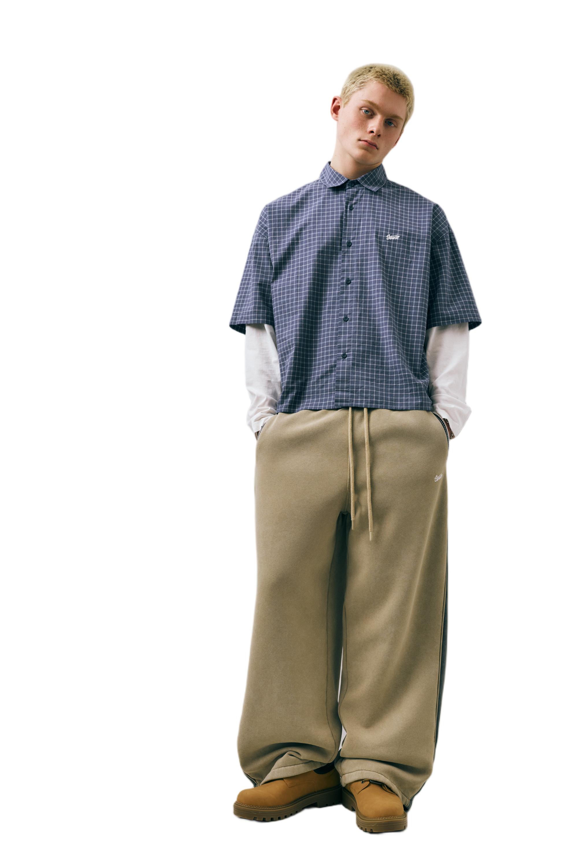 Çift kollu kareli gömlek - Görsel 23