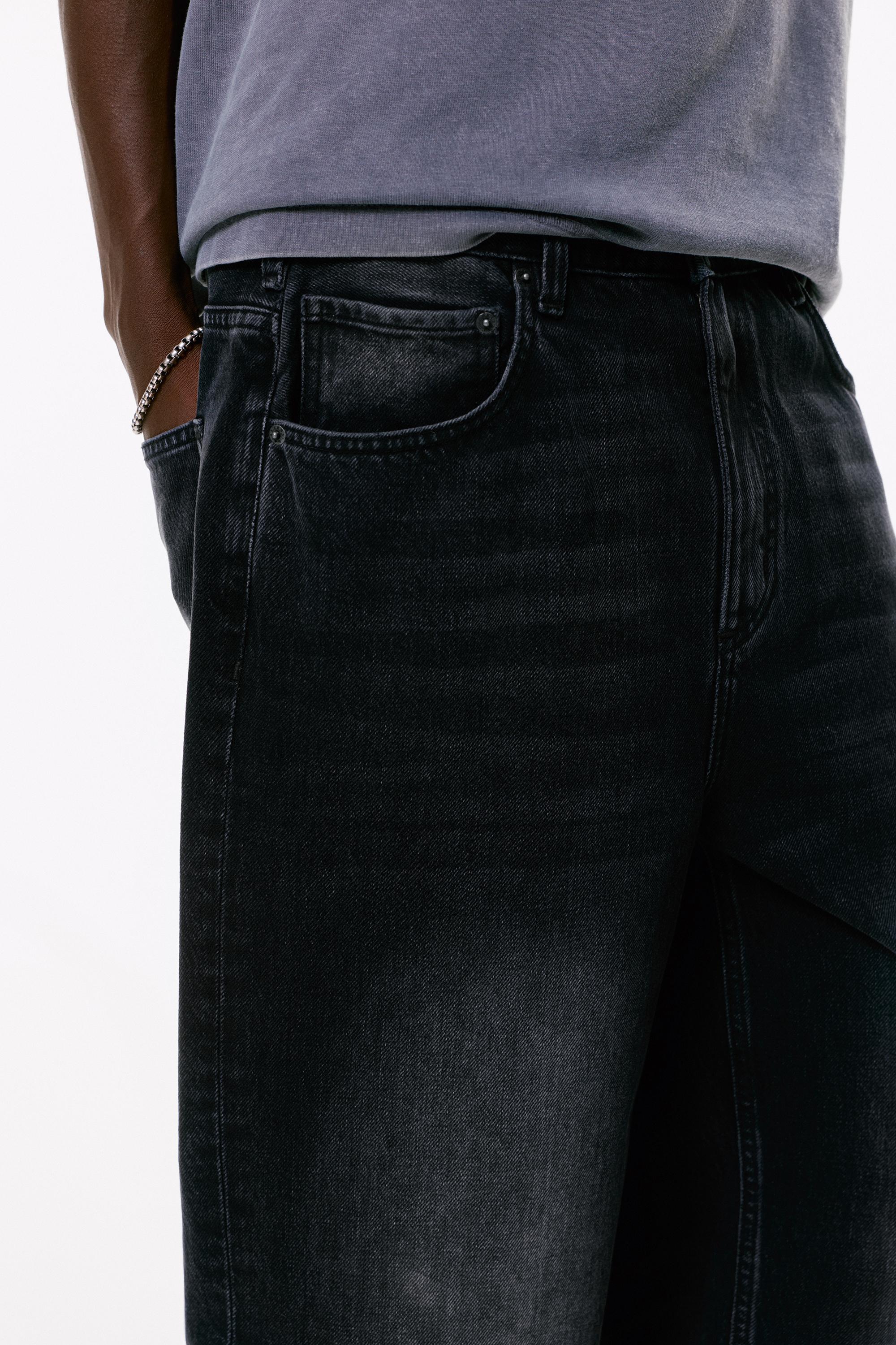 Baggy jeans — Faded black