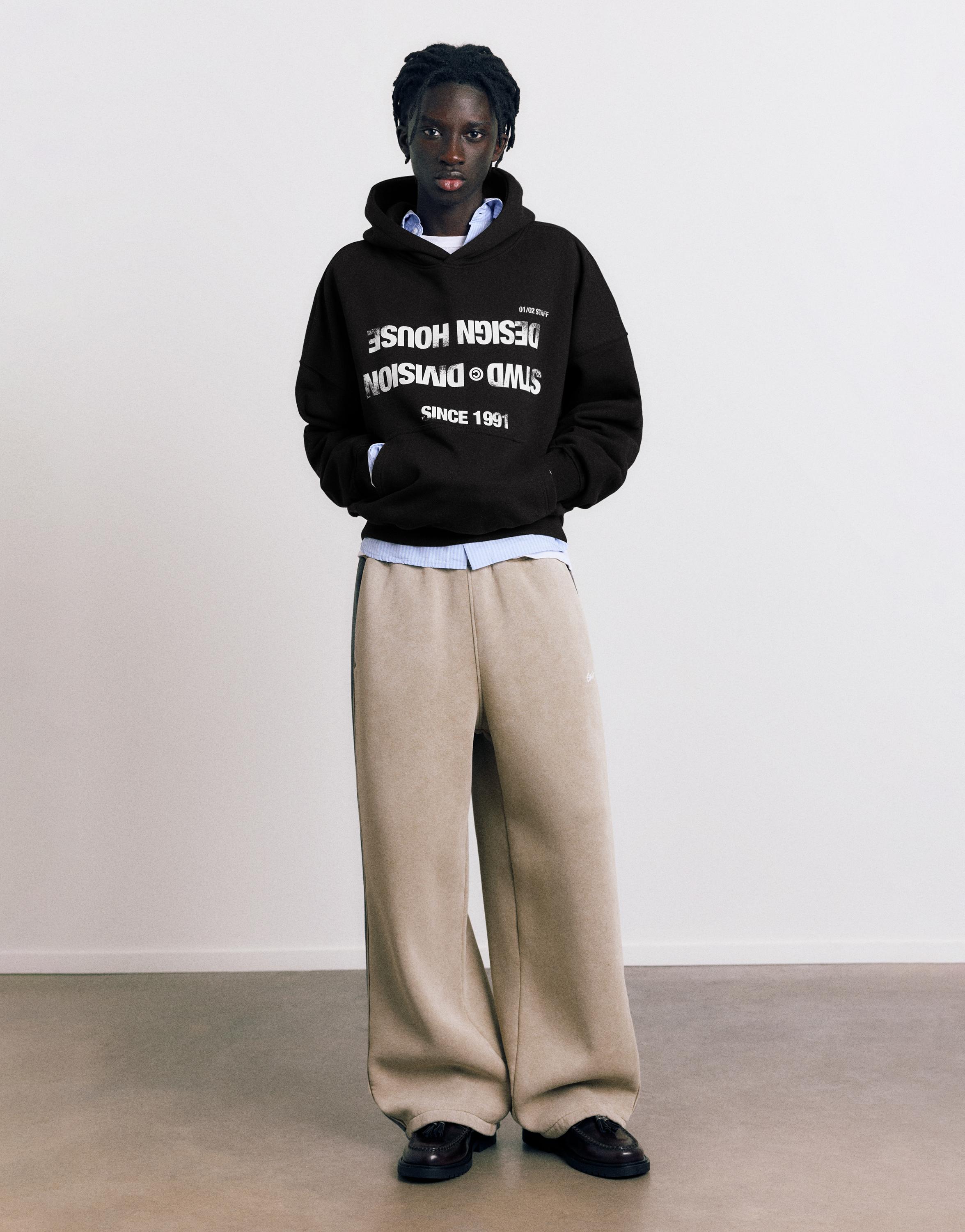 STWD Division kapüşonlu sweatshirt - Görsel 12