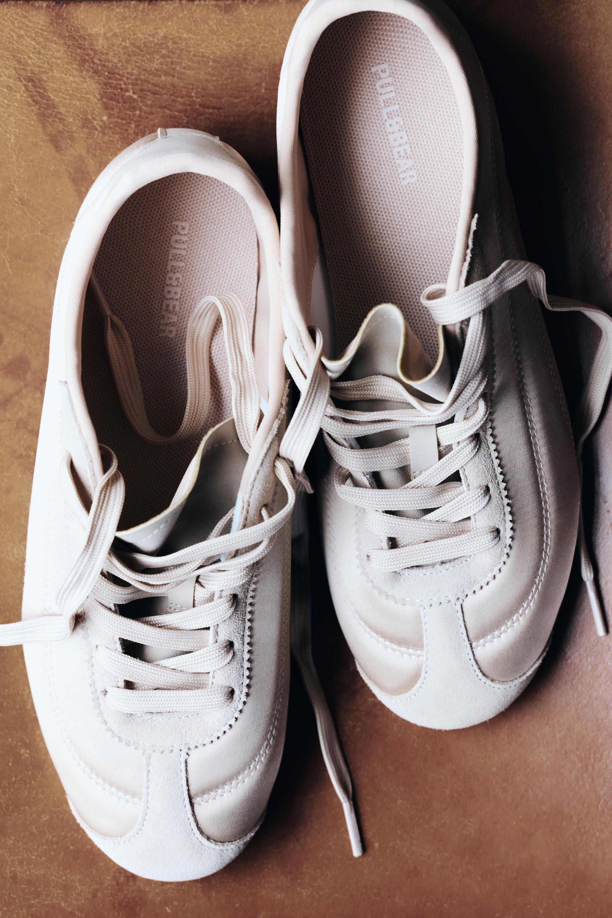 Fabric trainers — Pink