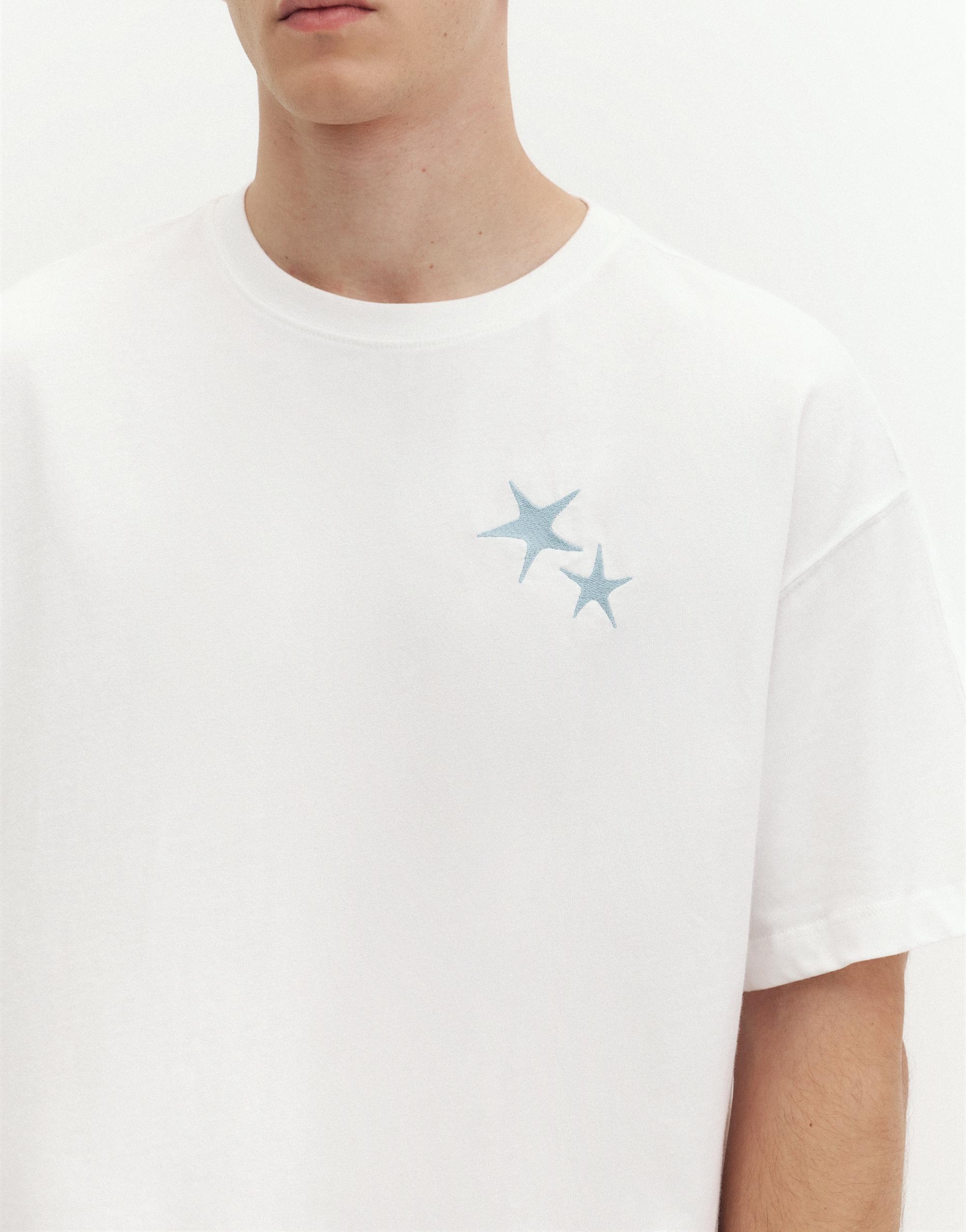 STWD star graphic T-shirt — Off white