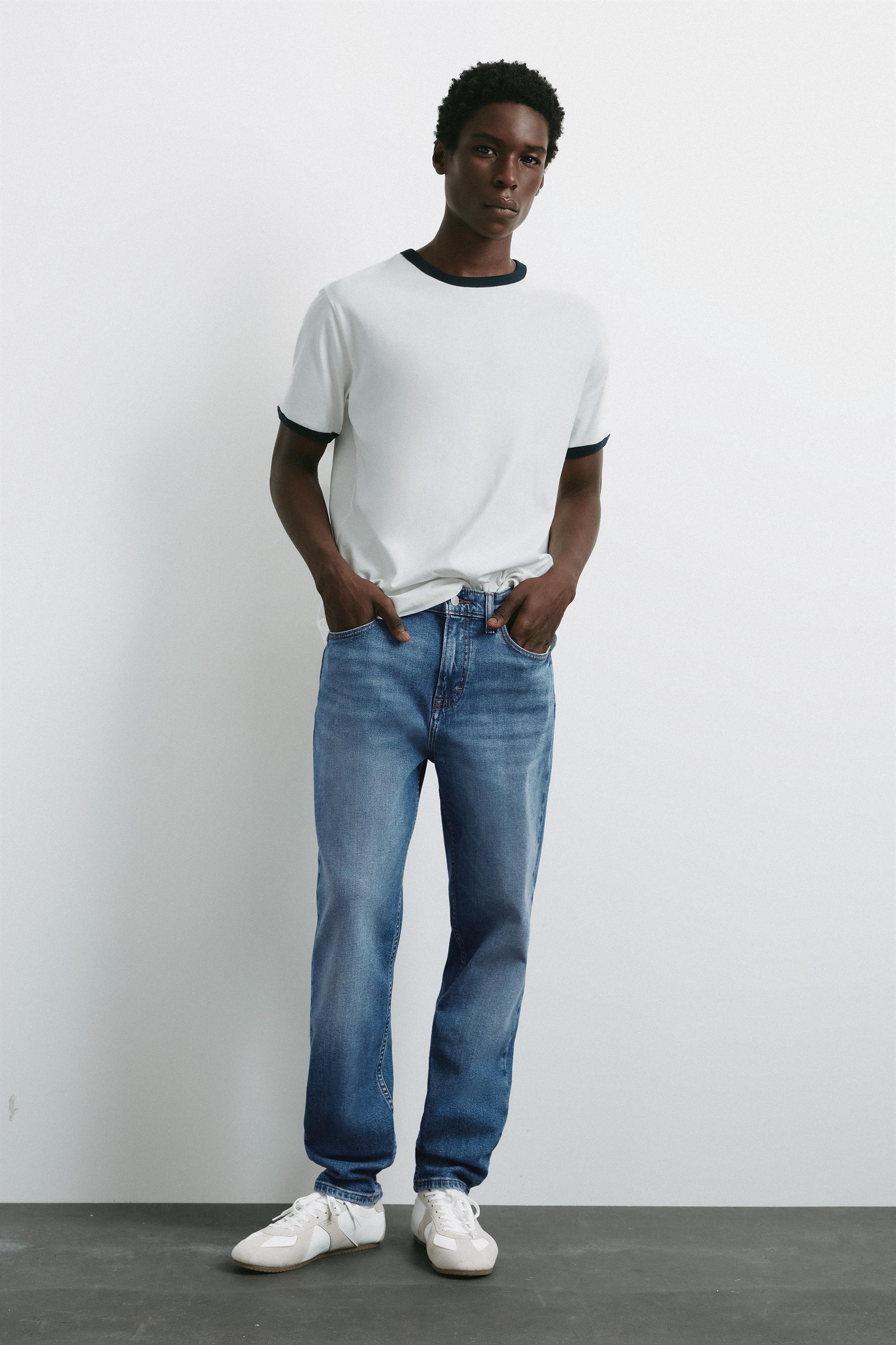 Slim fit jeans — Medium blue
