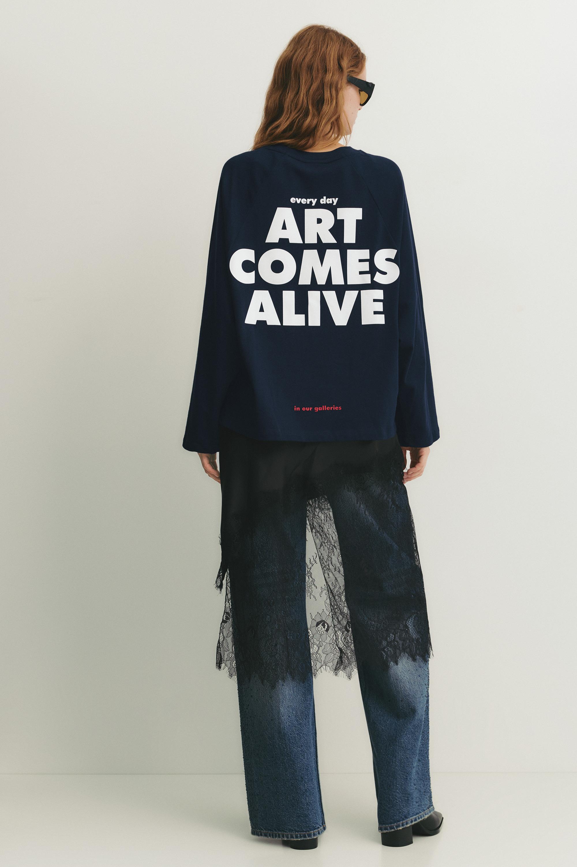 The Met mavi tişört - Görsel 13