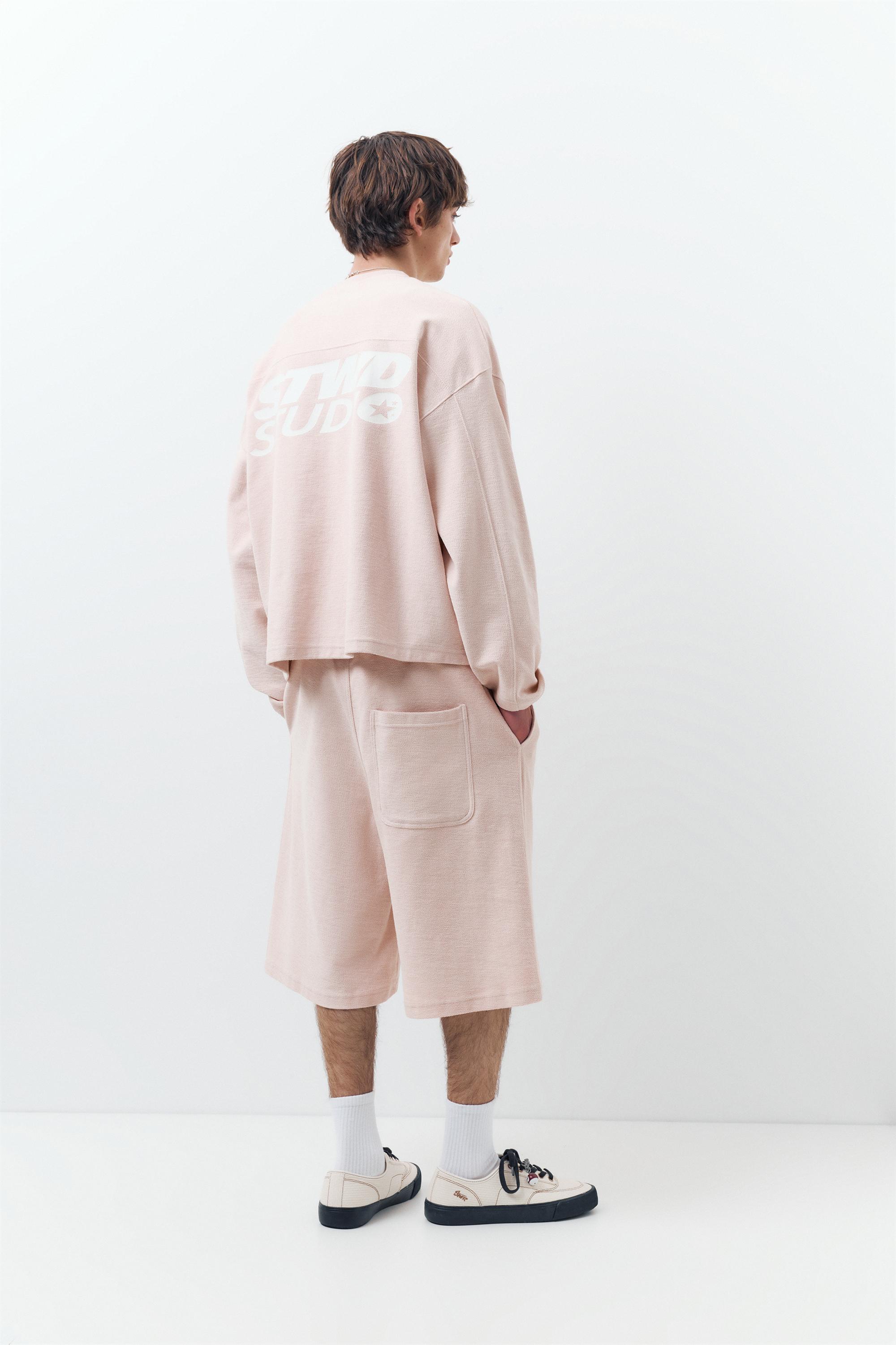 STWD Round Neck Sweatshirt — Pink
