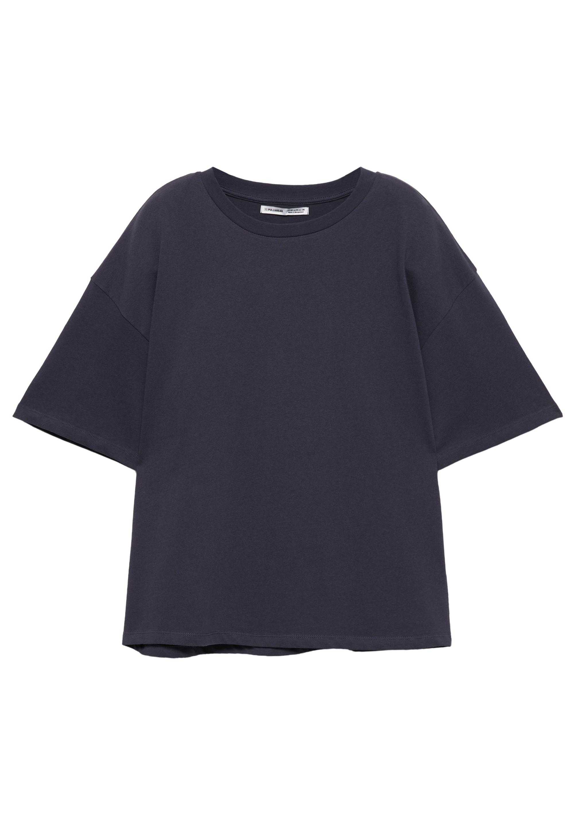 Oversize short sleeve T-shirt — Navy