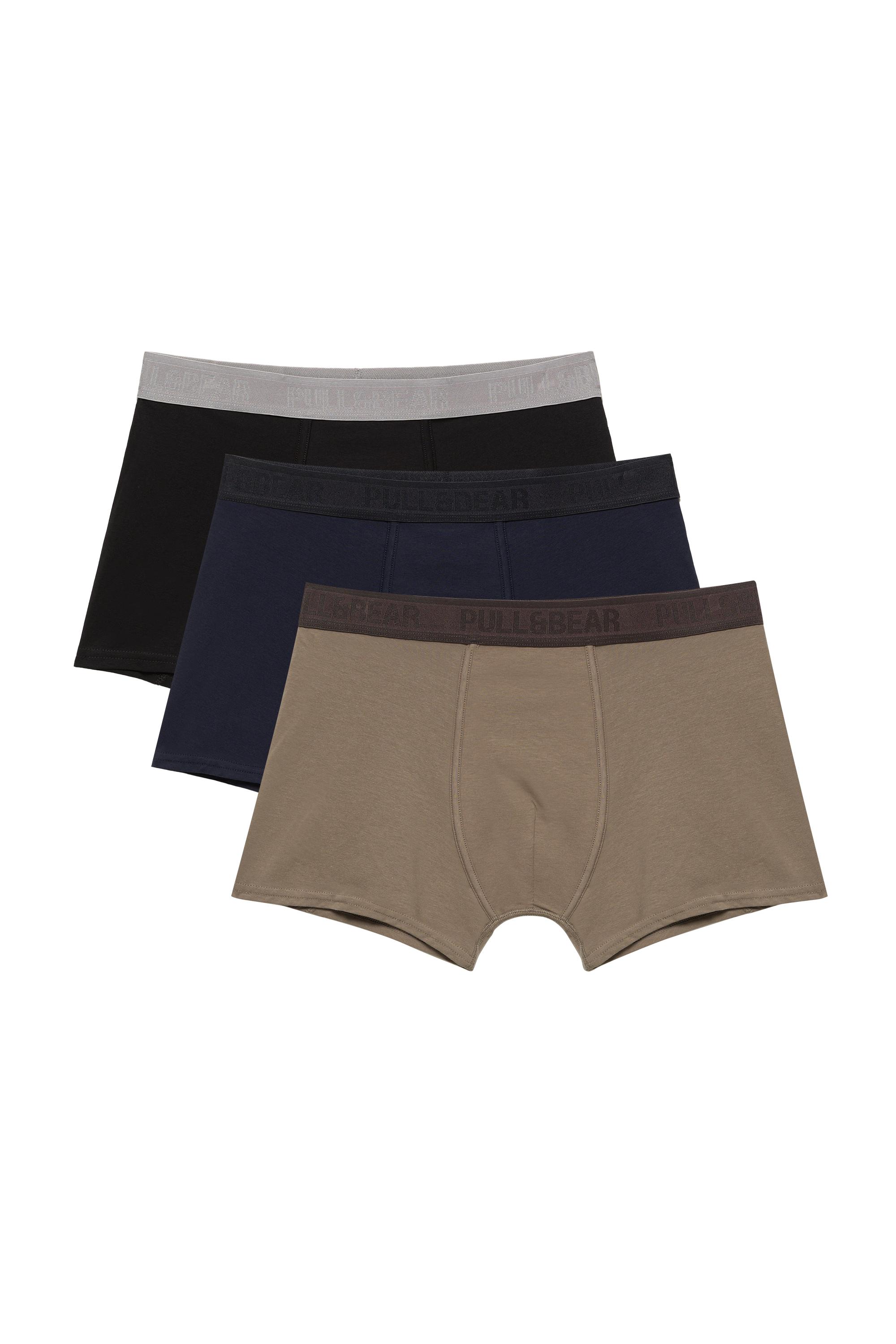 Pull&Bear 3'lü boxer görsel 5