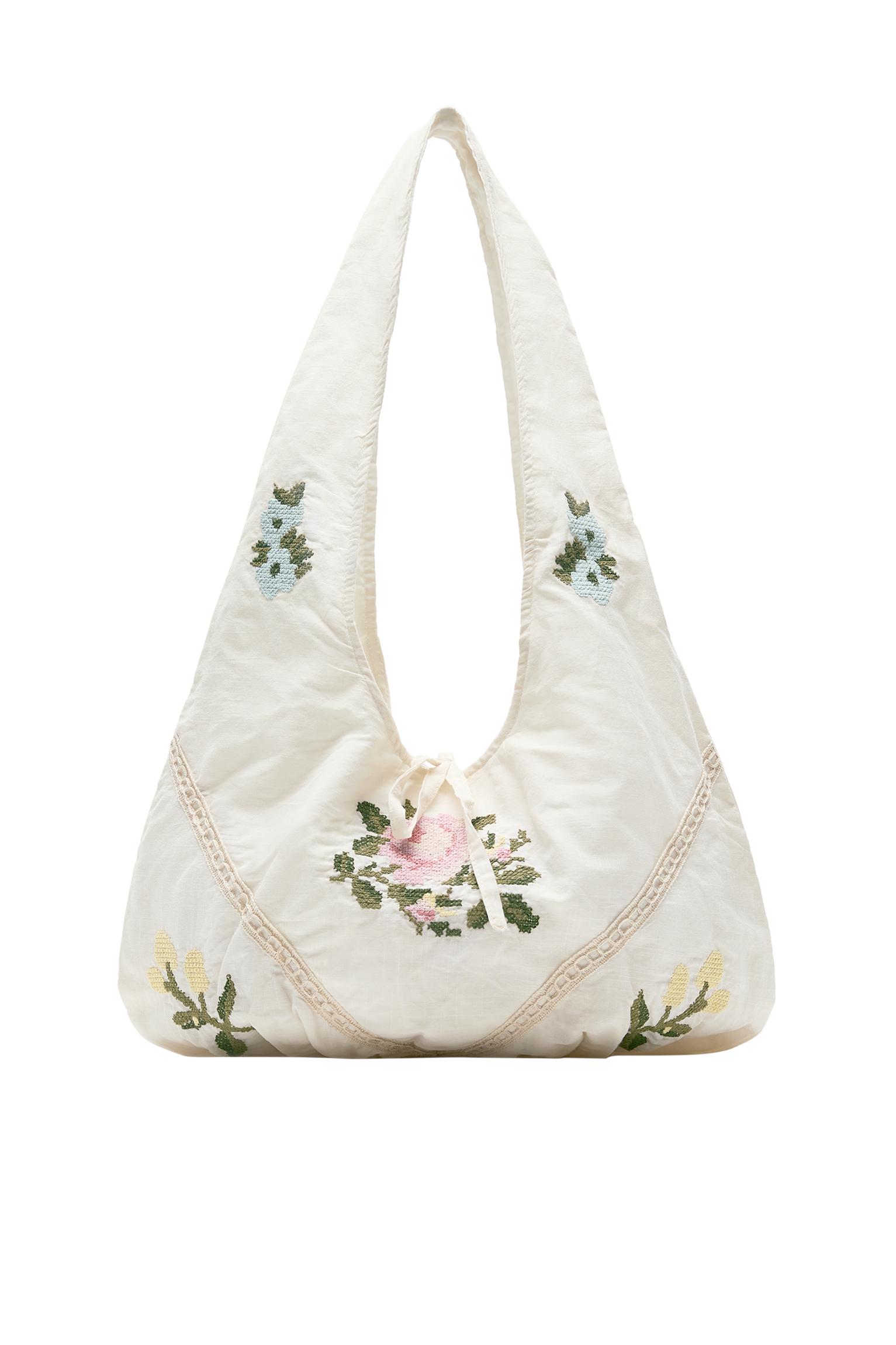 Çiçekli tote çanta - Görsel 29