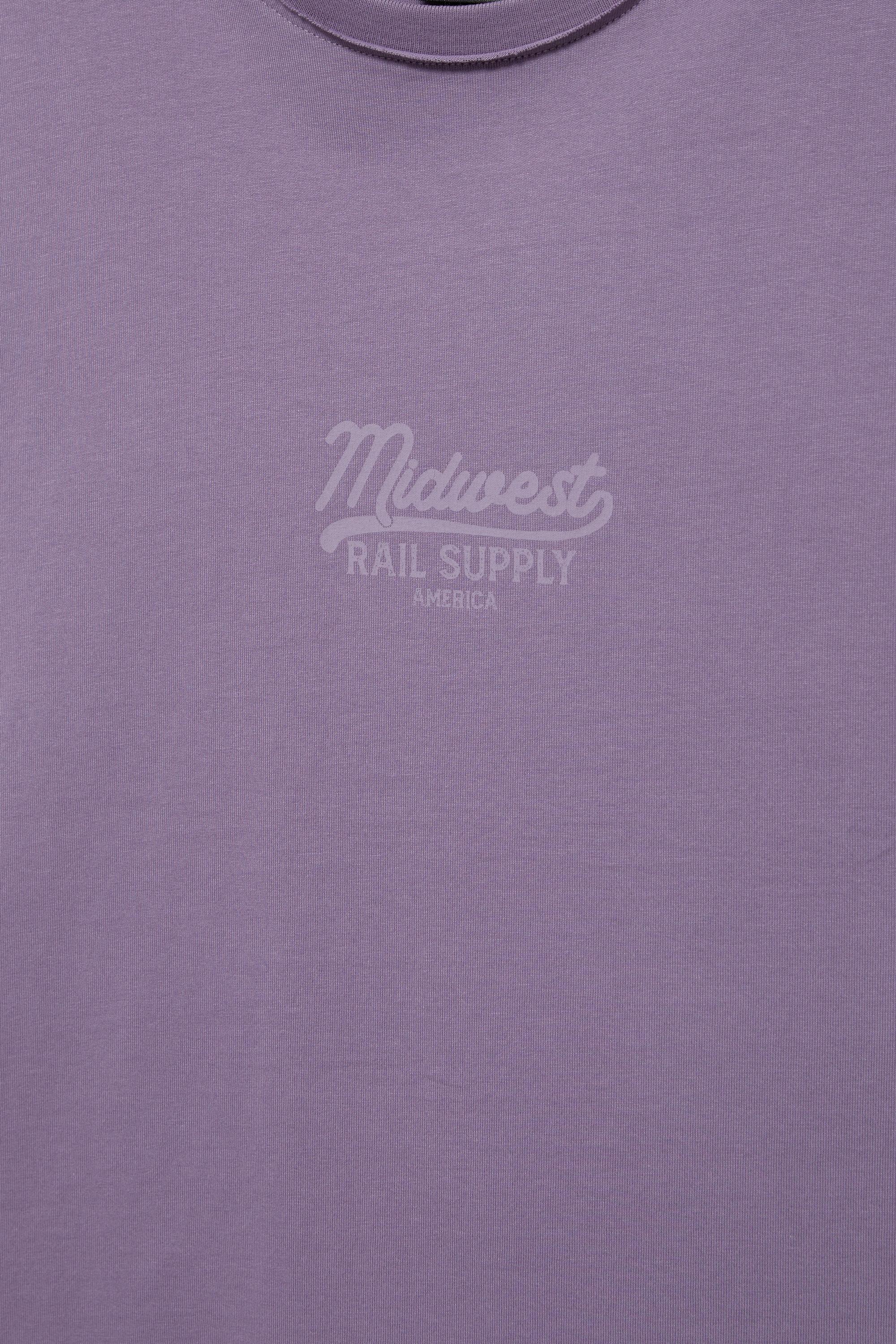 Midwest graphic tank top — Mulberry