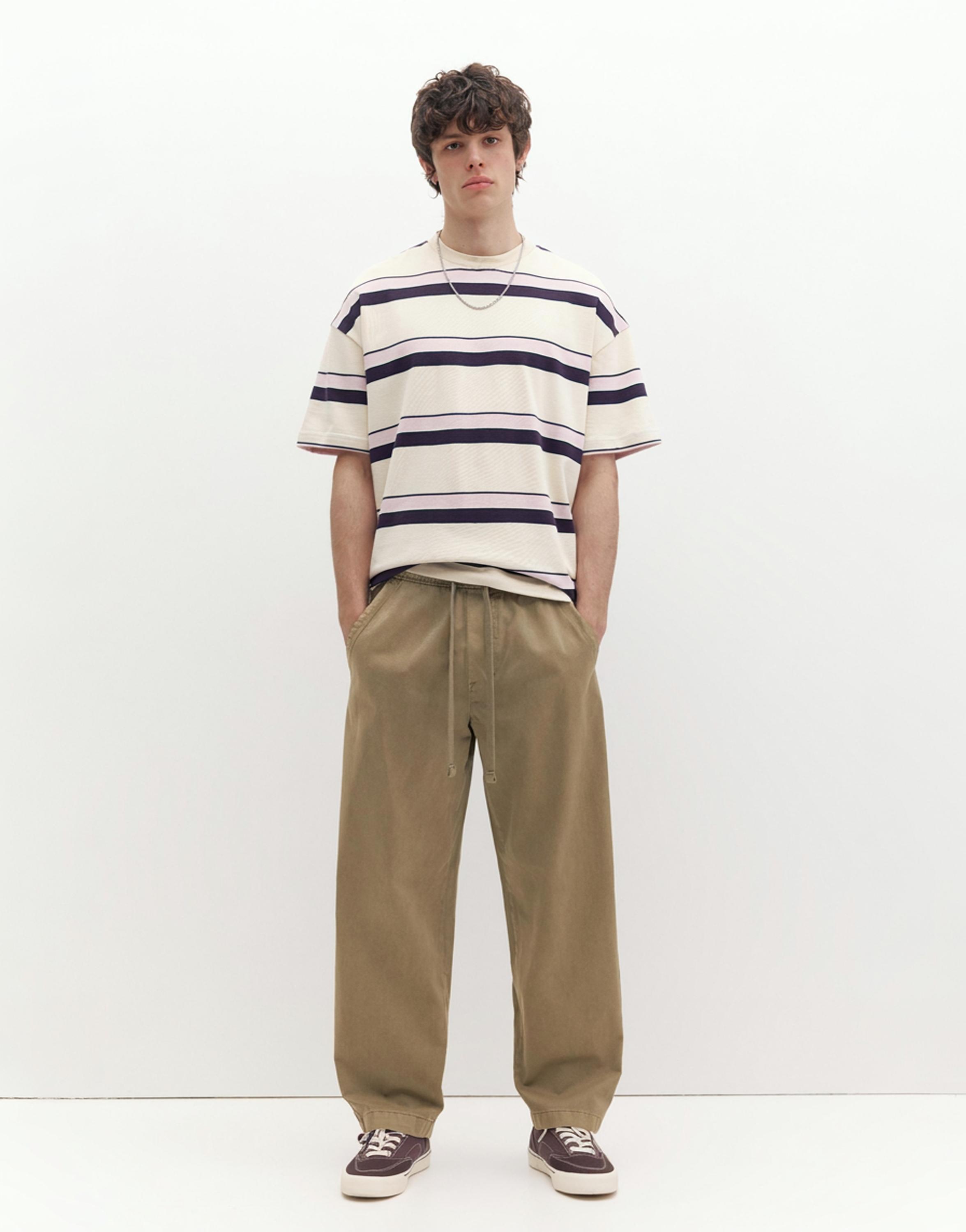 Baggy jogger pants — Brown