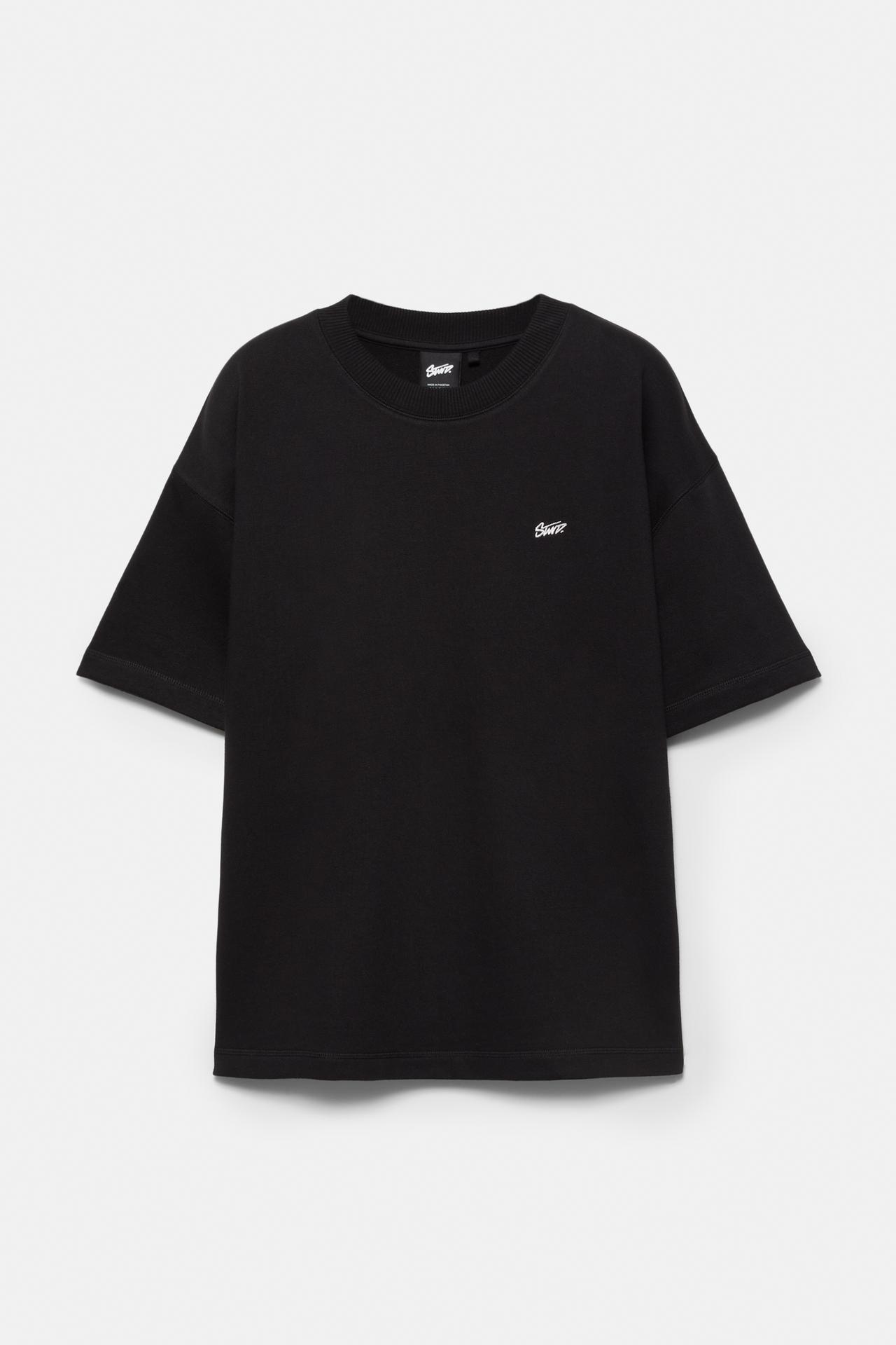 Short sleeve STWD sweatshirt — Black
