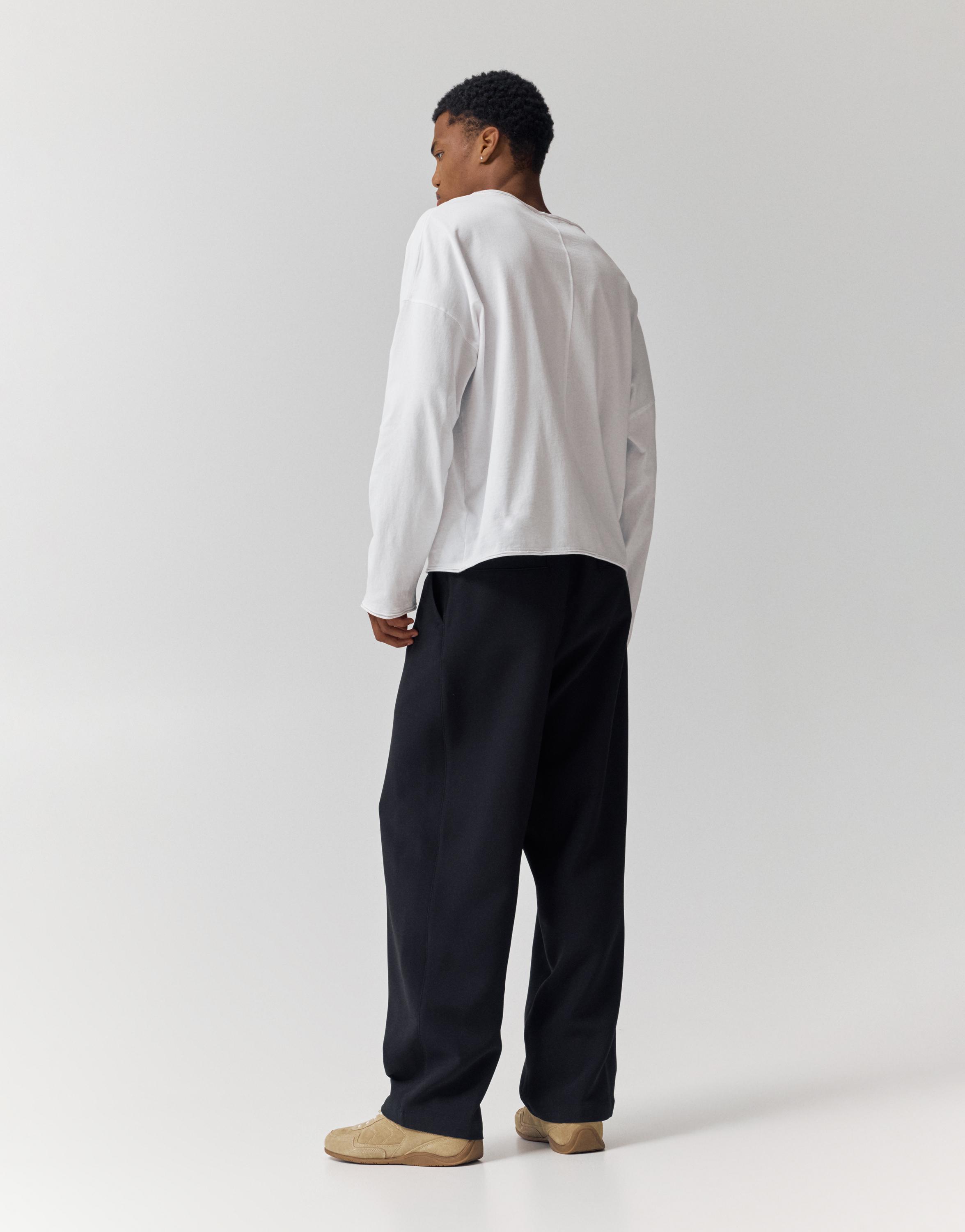 Tailored fit pilili pantolon - Görsel 9