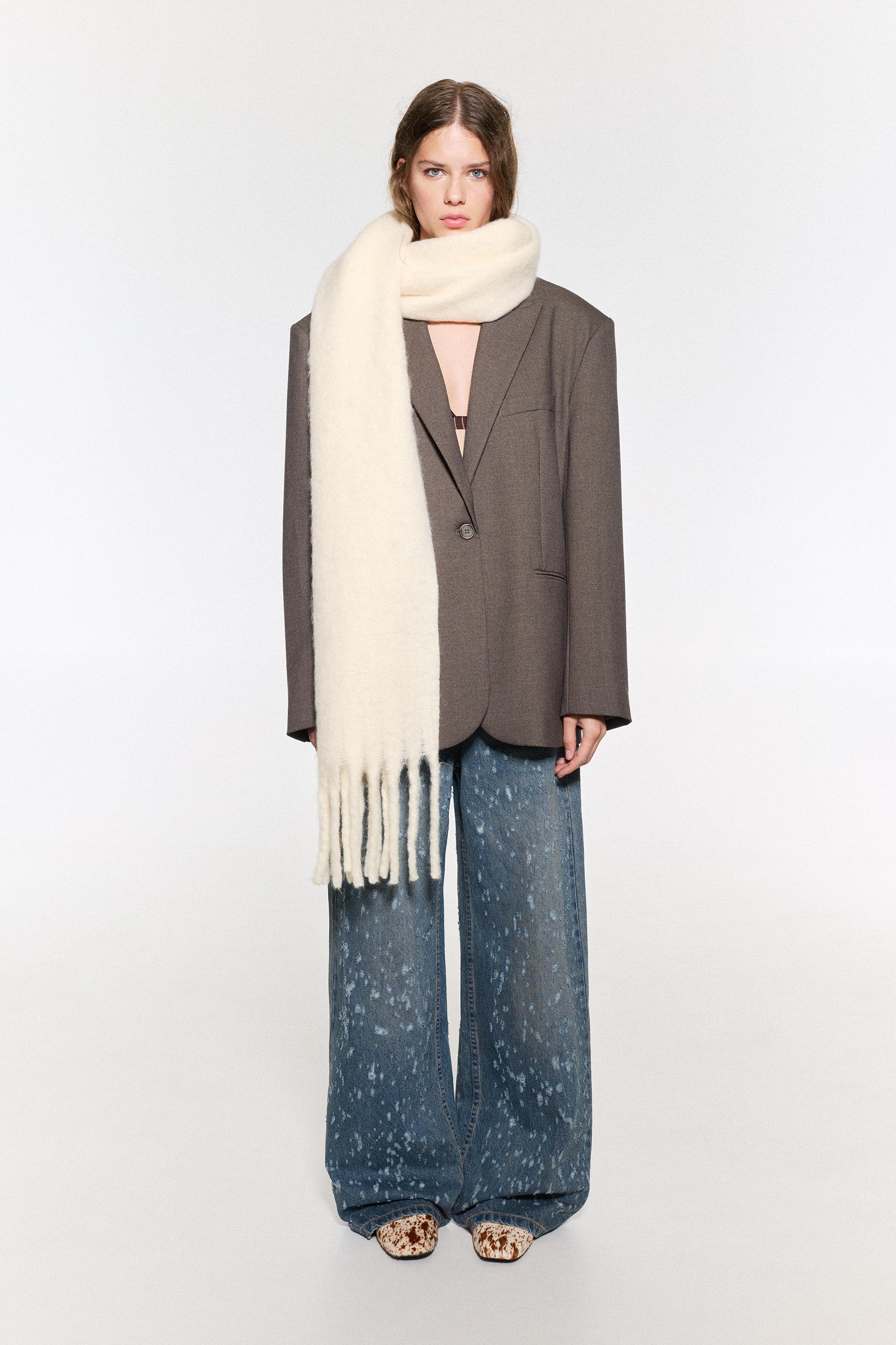 Moher görünümlü maksi atkı - Görsel 31