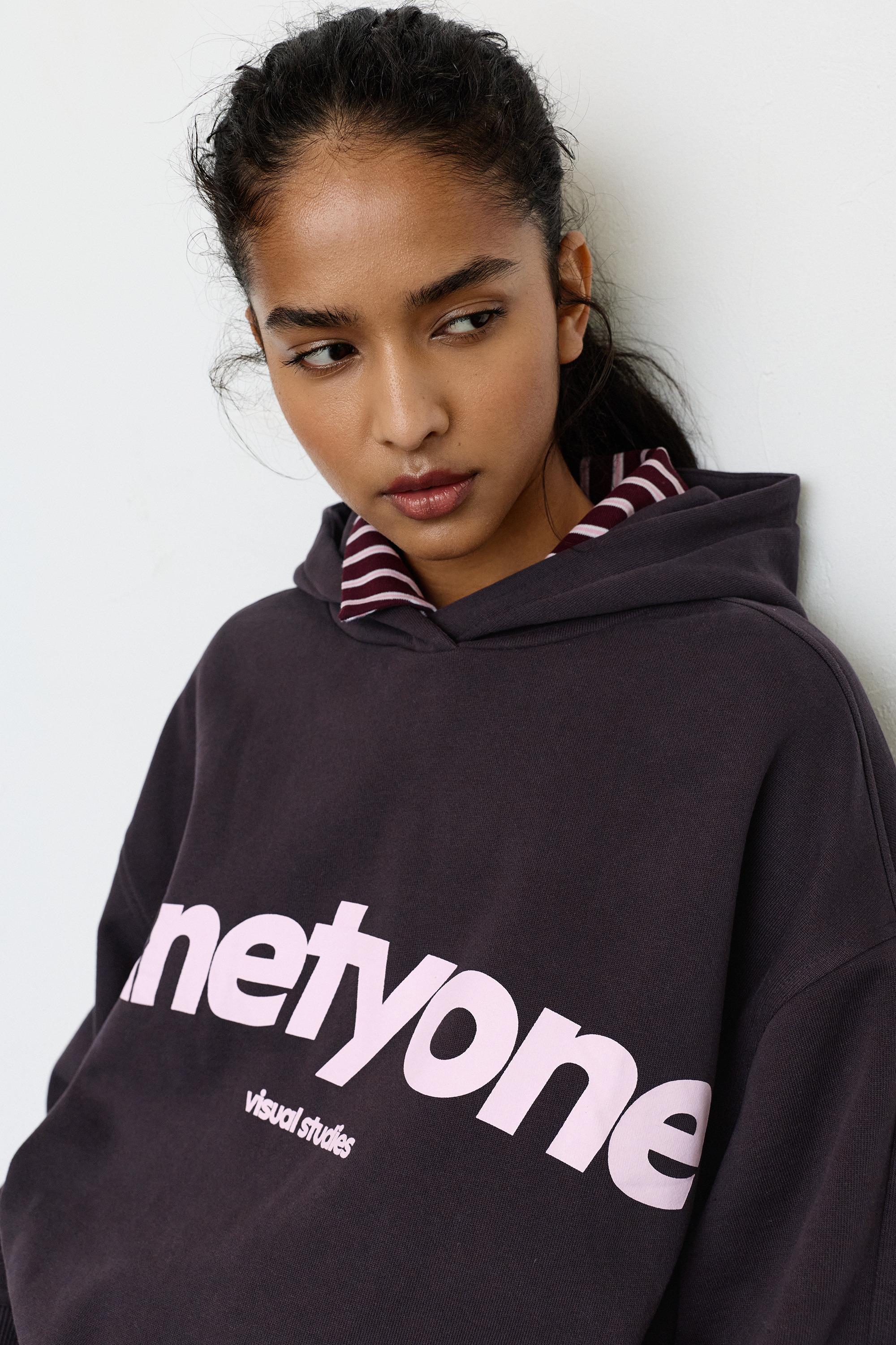 Ninetyone kapüşonlu sweatshirt - Görsel 4
