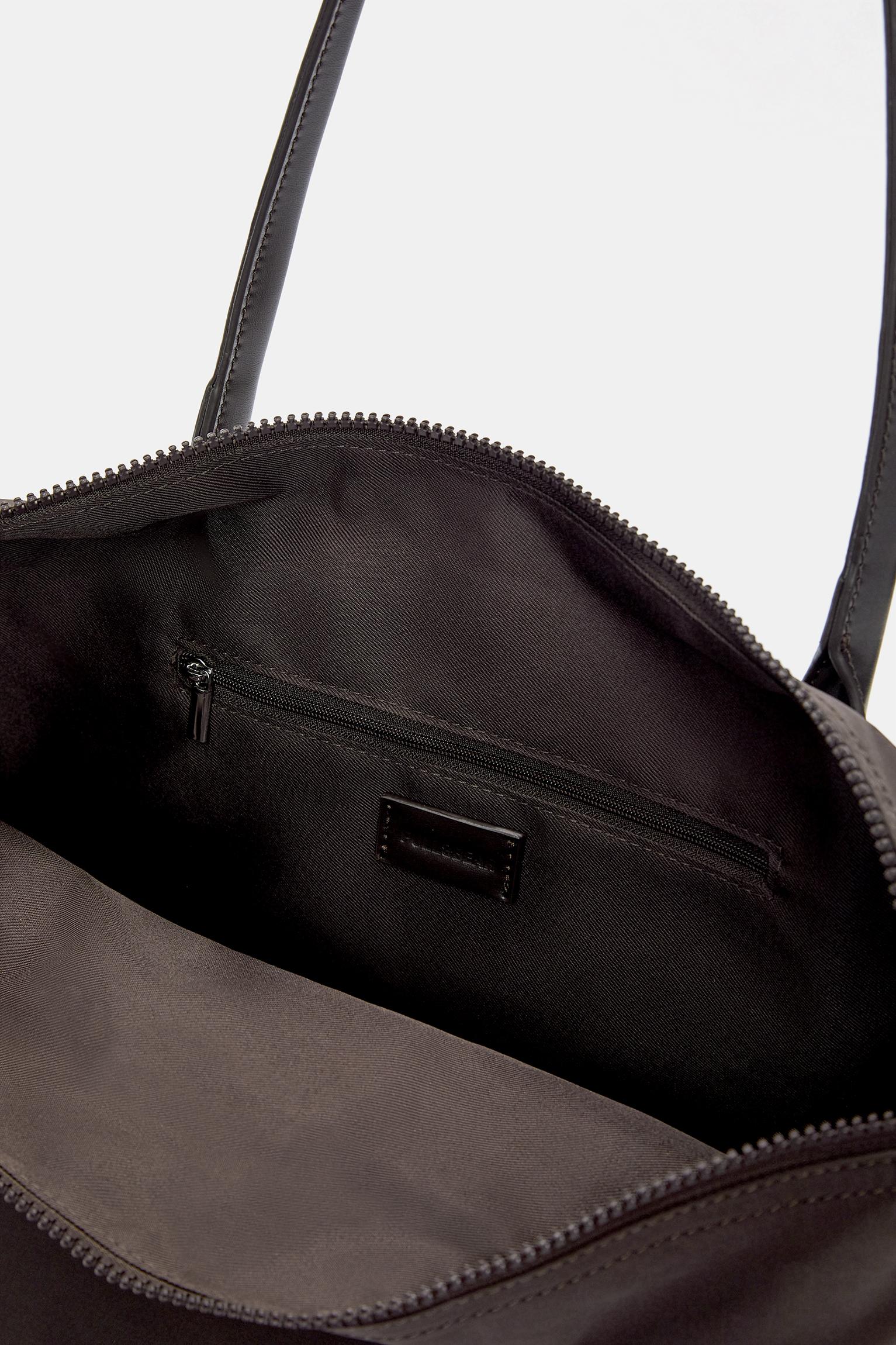 Süslemeli naylon shopper çanta - Görsel 47