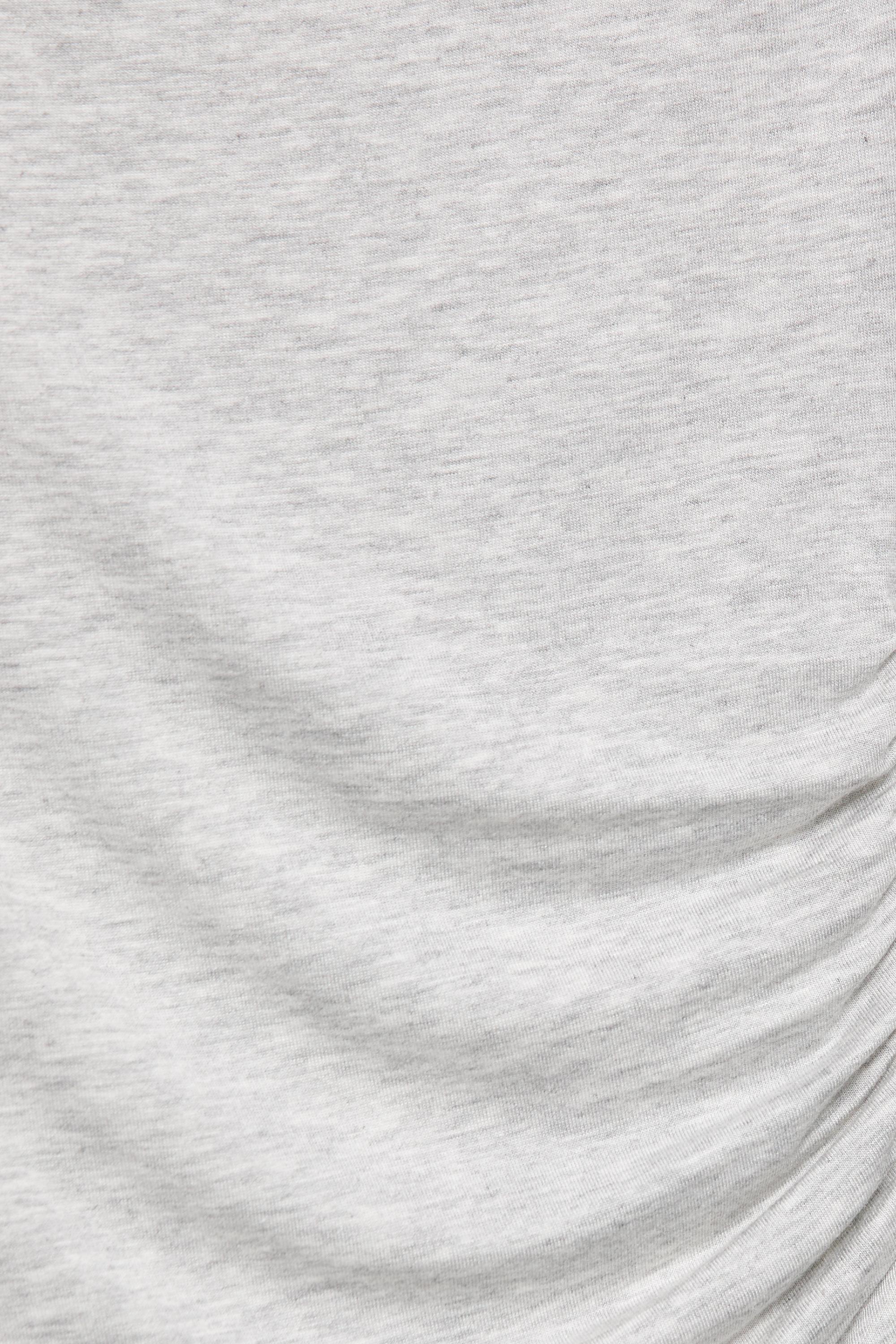 Asymmetric top — Grey marl