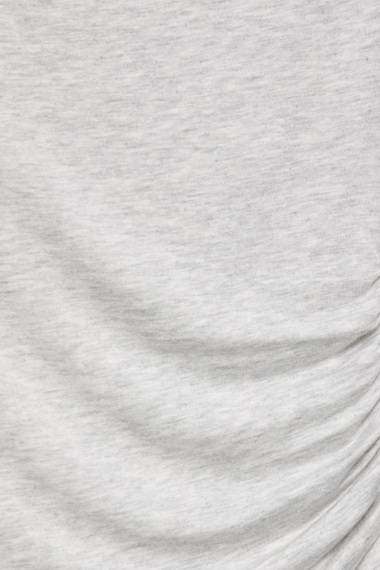 Asymmetric top — Grey marl