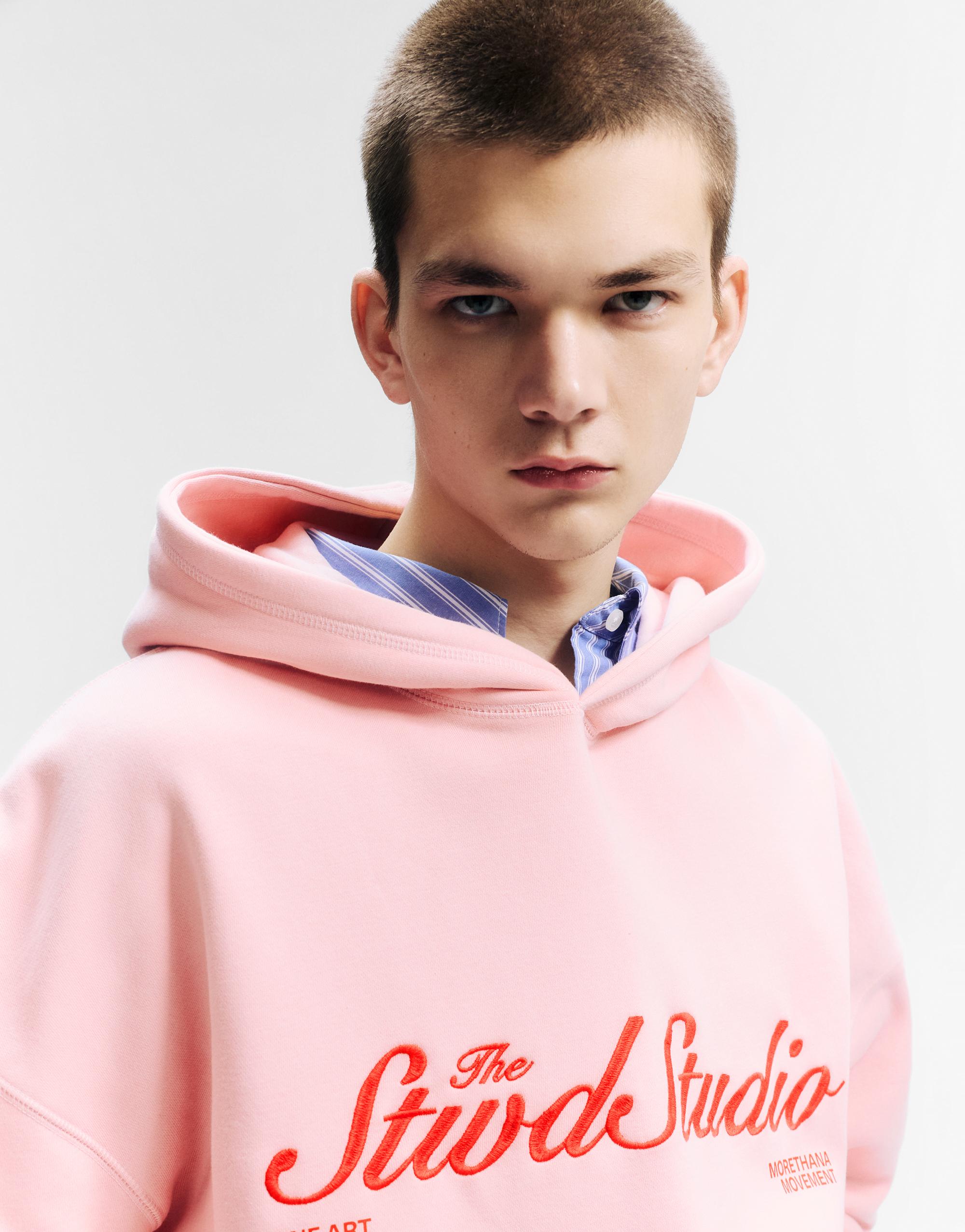 STWD Studio kapüşonlu sweatshirt - Görsel 13