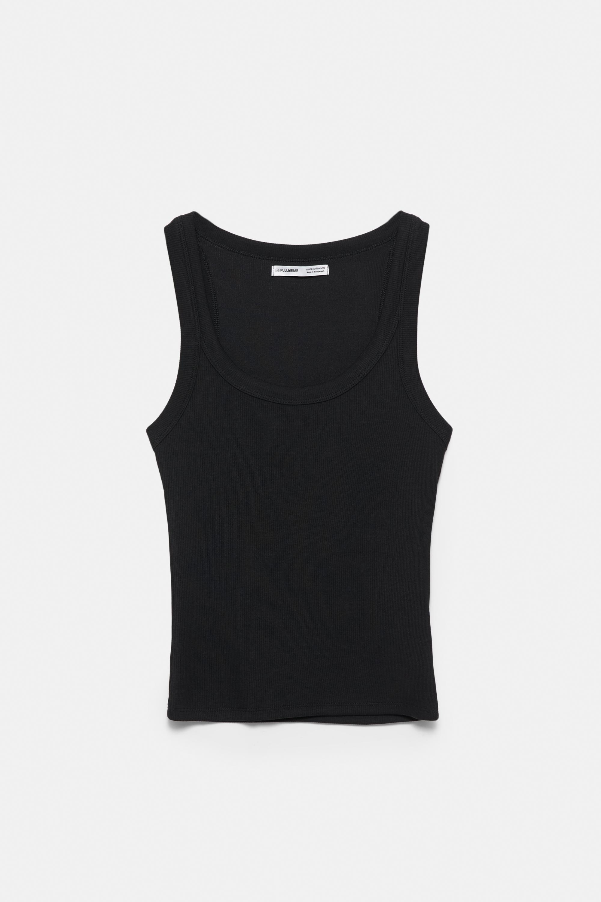 Basic tank top — Black