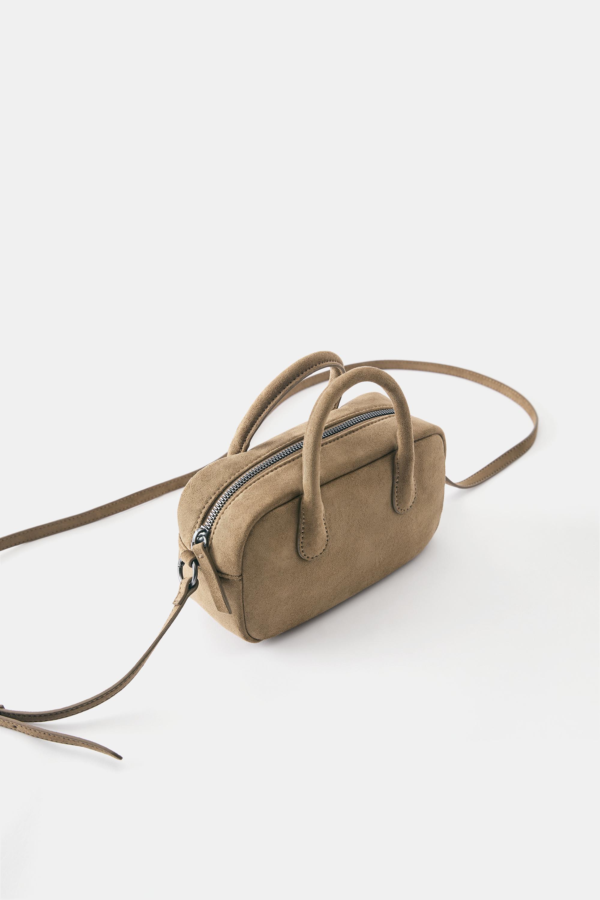 Mini crossbody bag — Camel