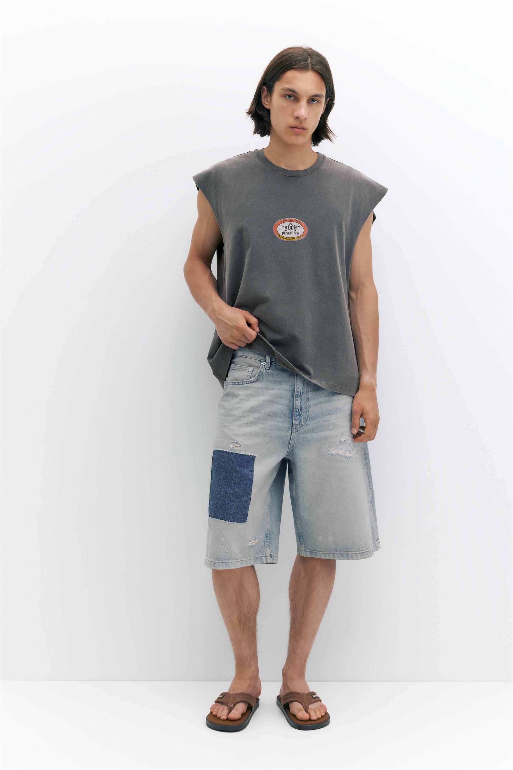 Pleasures x STWD tank top — Grey