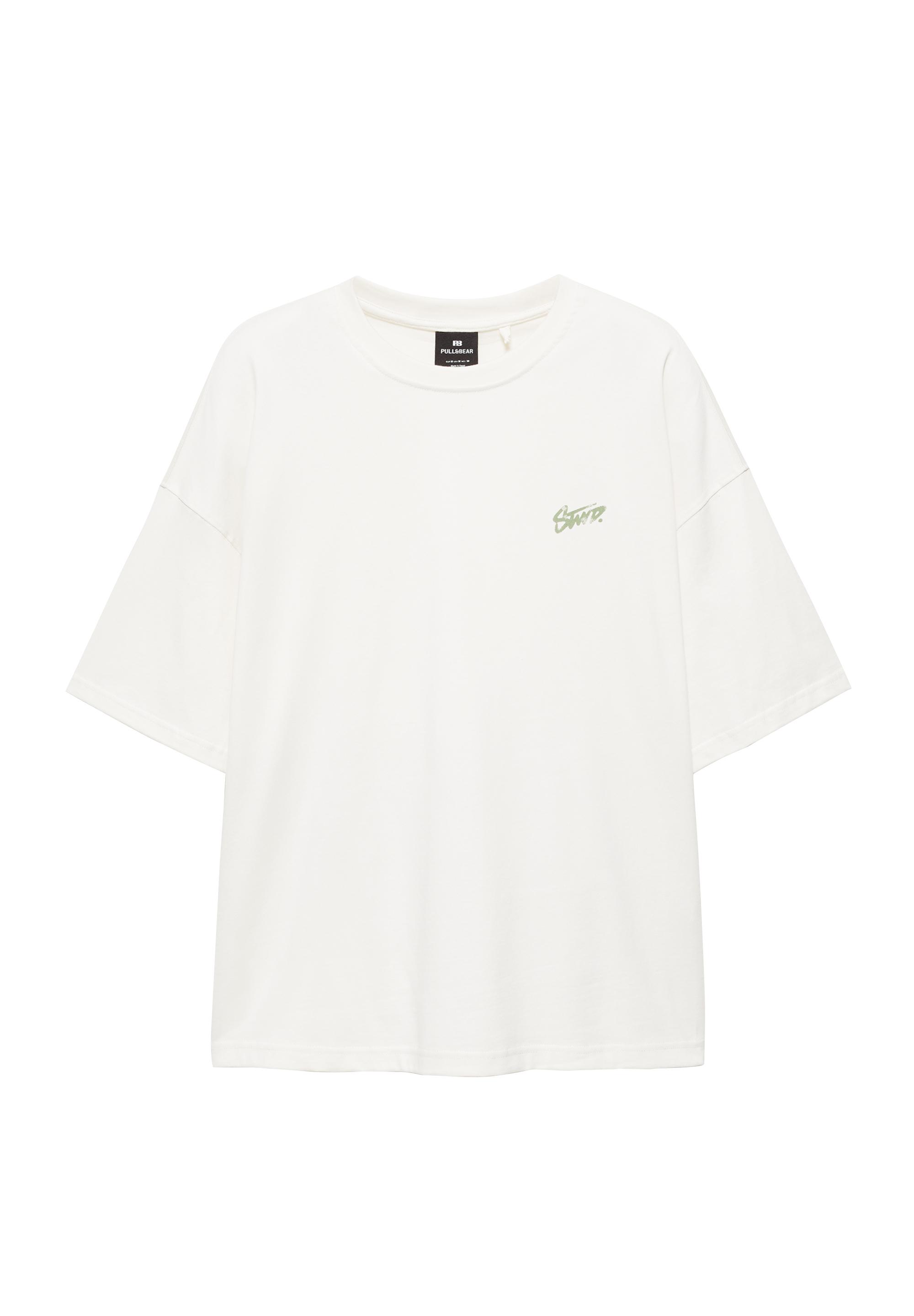 Oversize STWD T-shirt — Off white