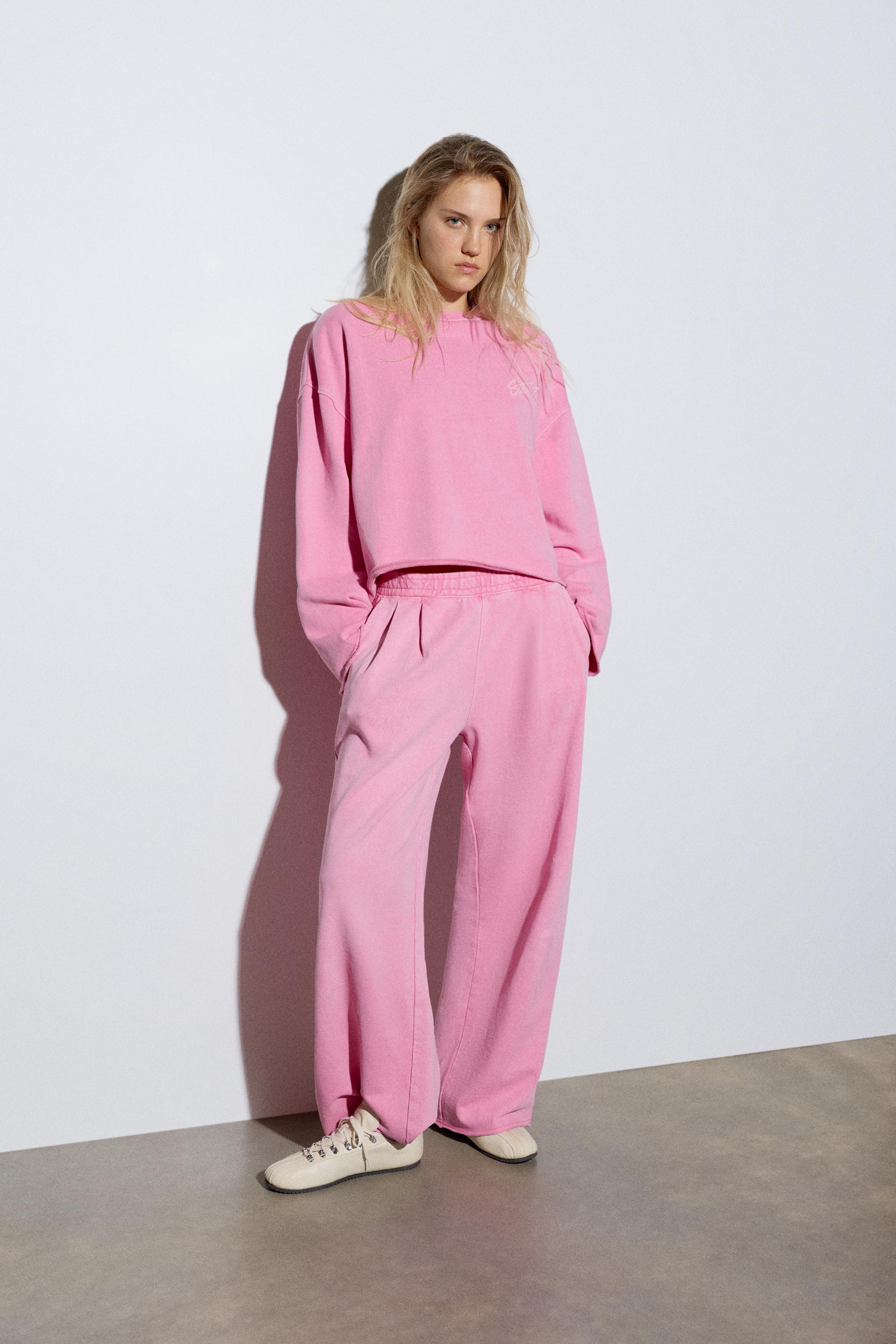 STWD round neck sweatshirt — Pink