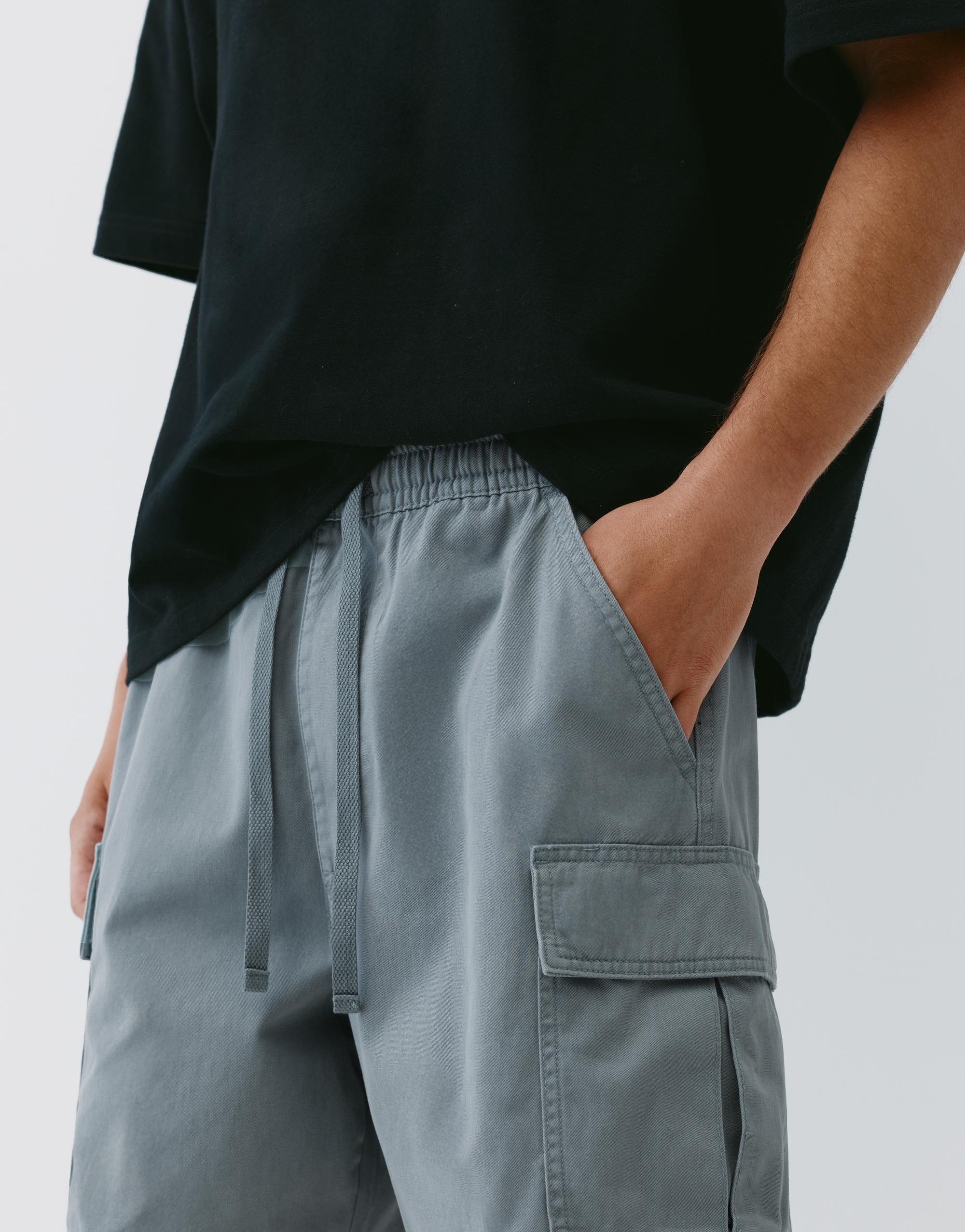 Cargo Bermuda shorts — Grey