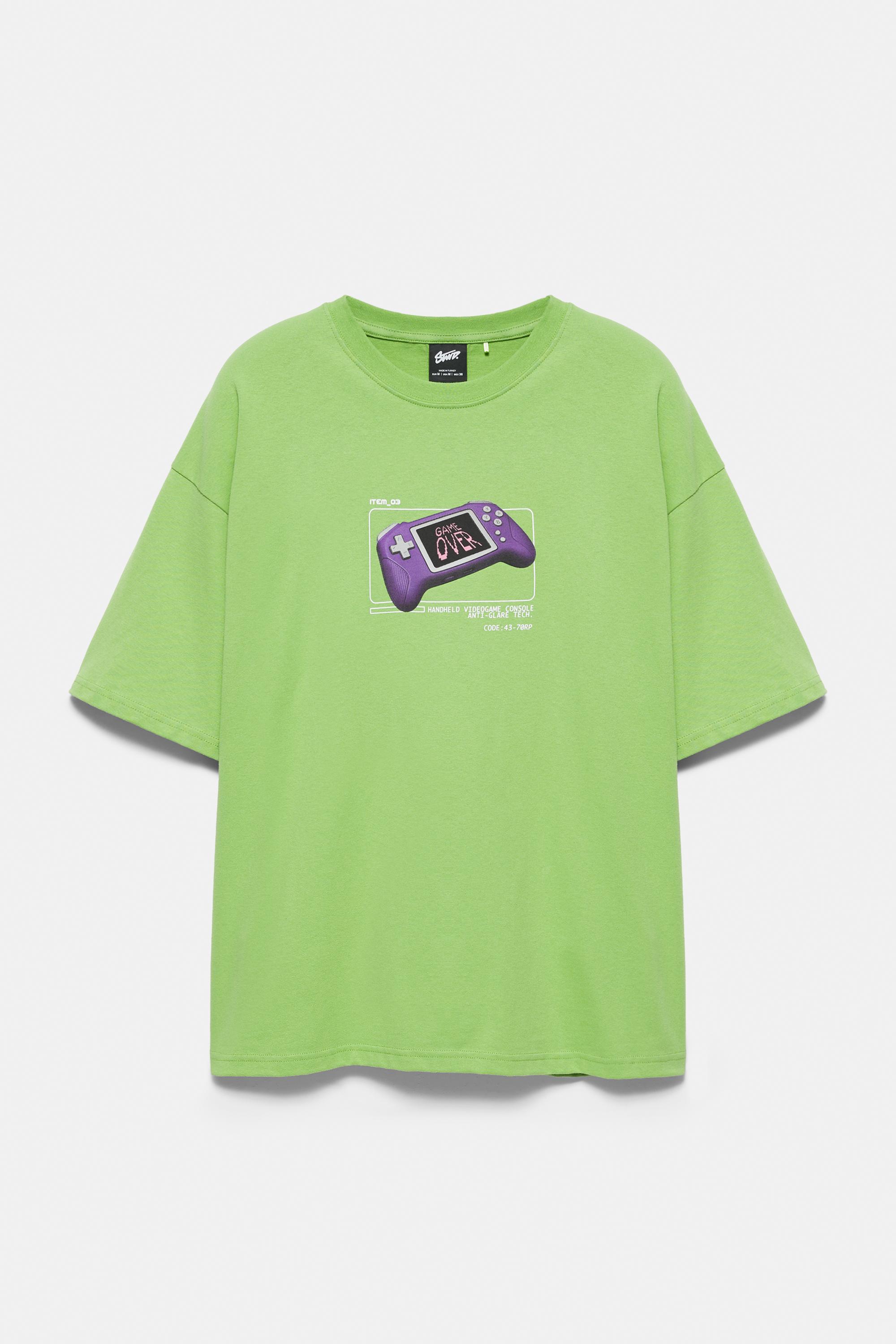 STWD controller graphic T-shirt — Green