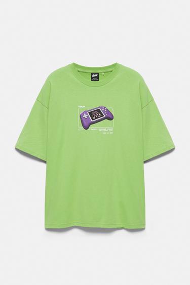 STWD controller graphic T-shirt — Green 6