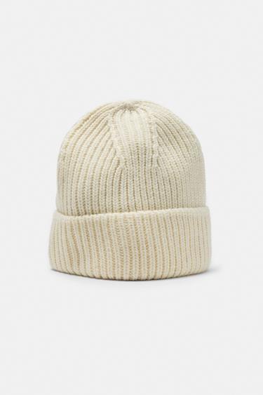 Chunky knit beanie — Off white 5