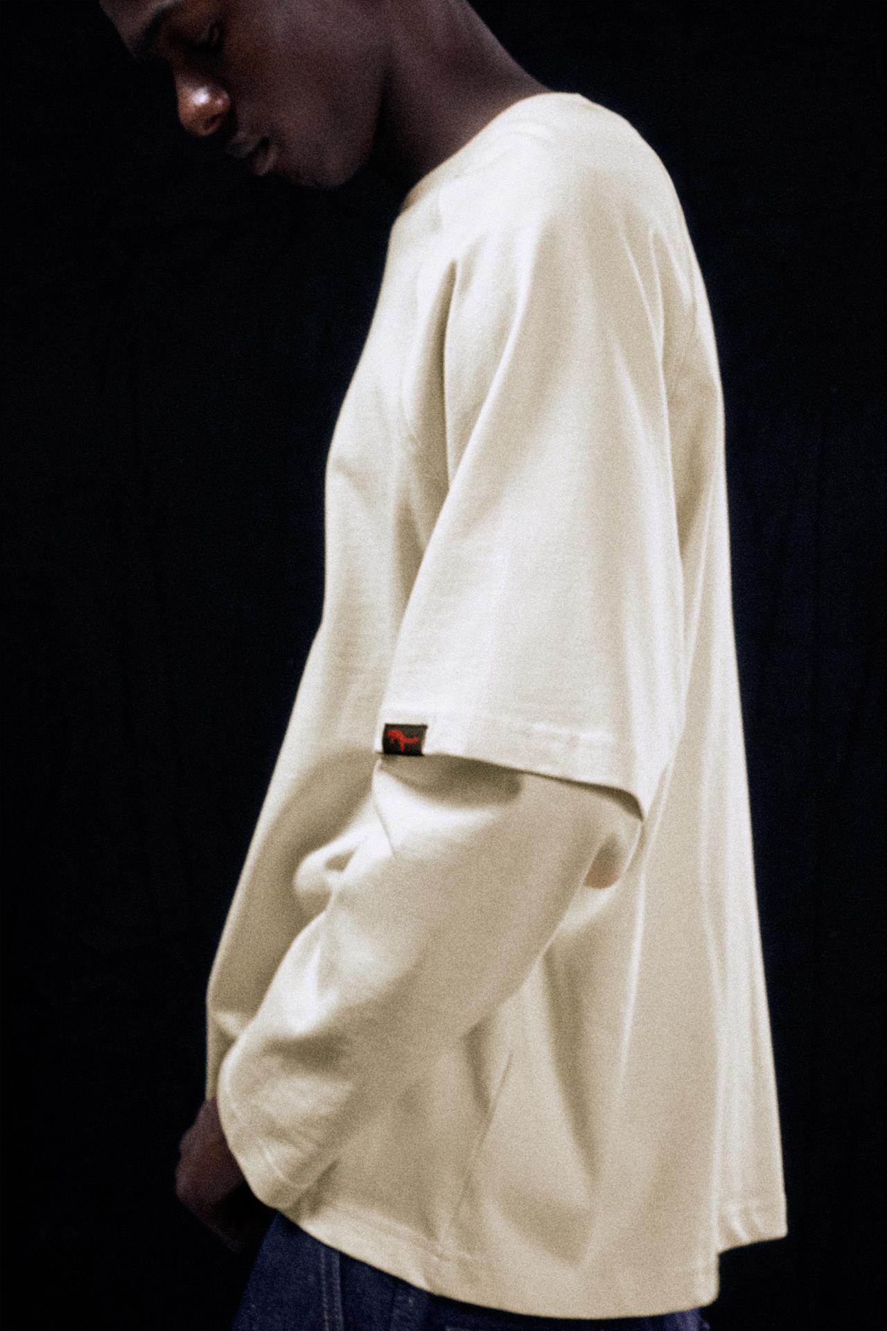 Double sleeve T-shirt — Sand