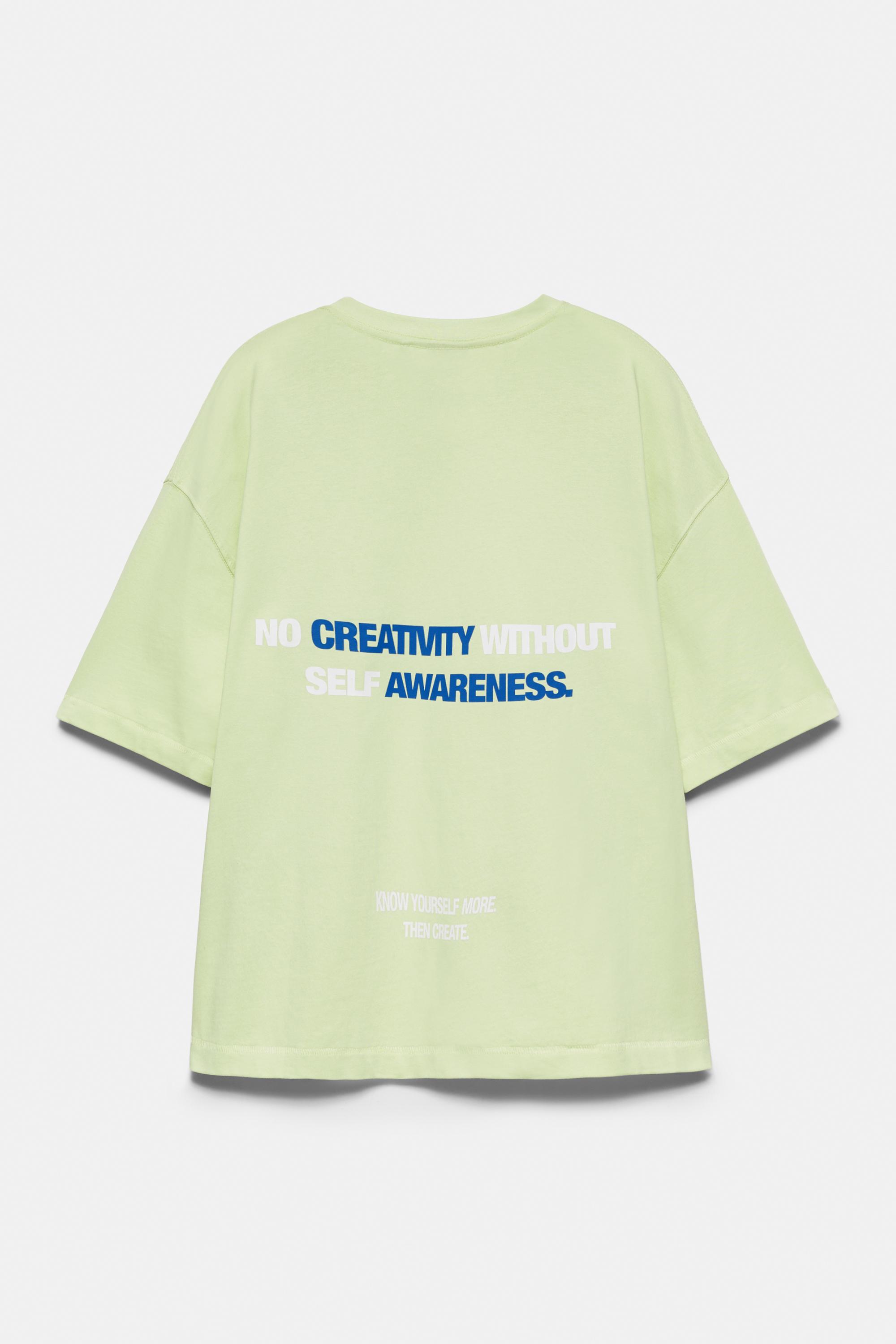 STWD graphic T-shirt — Lime
