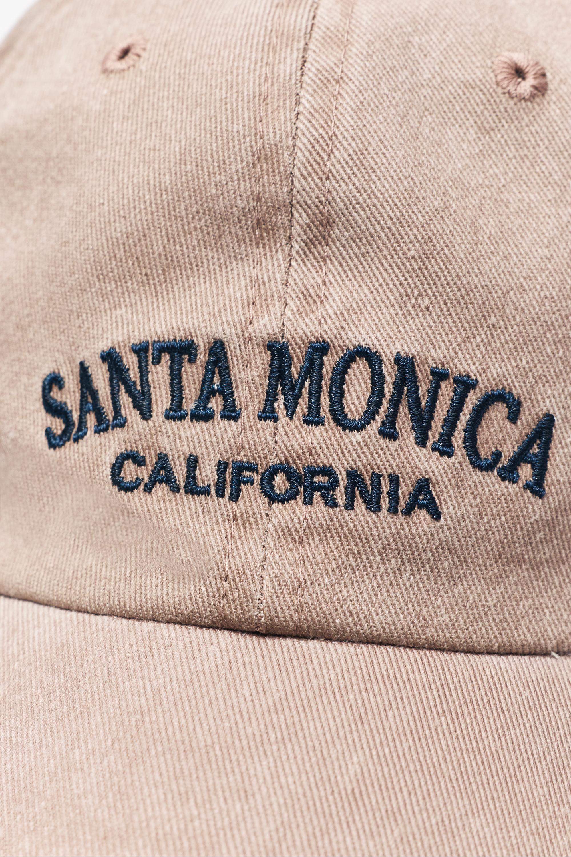 Santa Monica graphic cap — Pink
