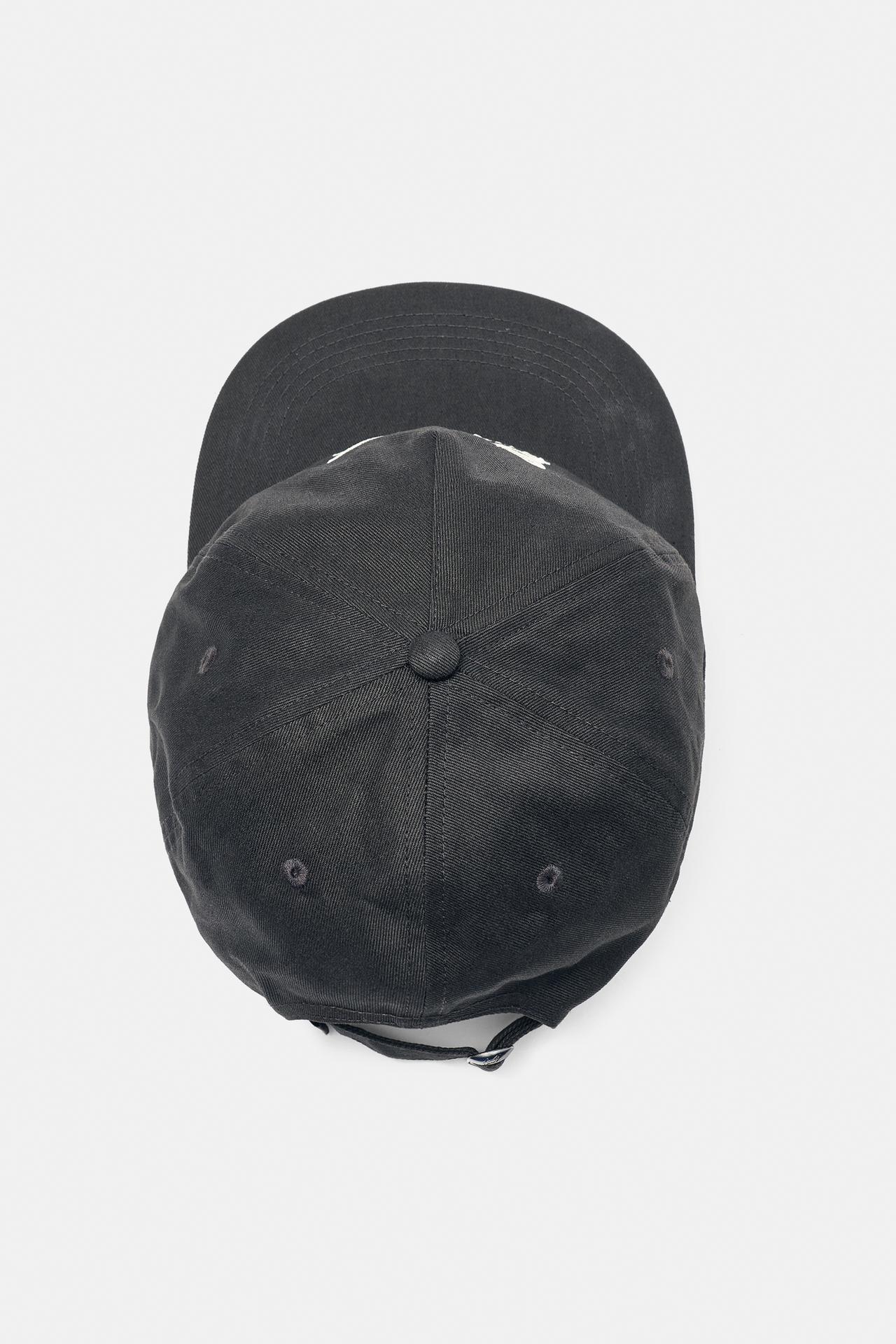 STWD embroidered cap — Dark grey