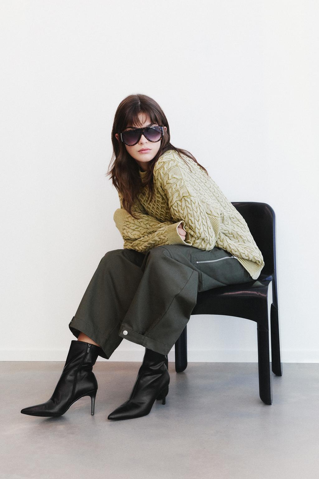 High-heel ankle boots PULL&BEAR