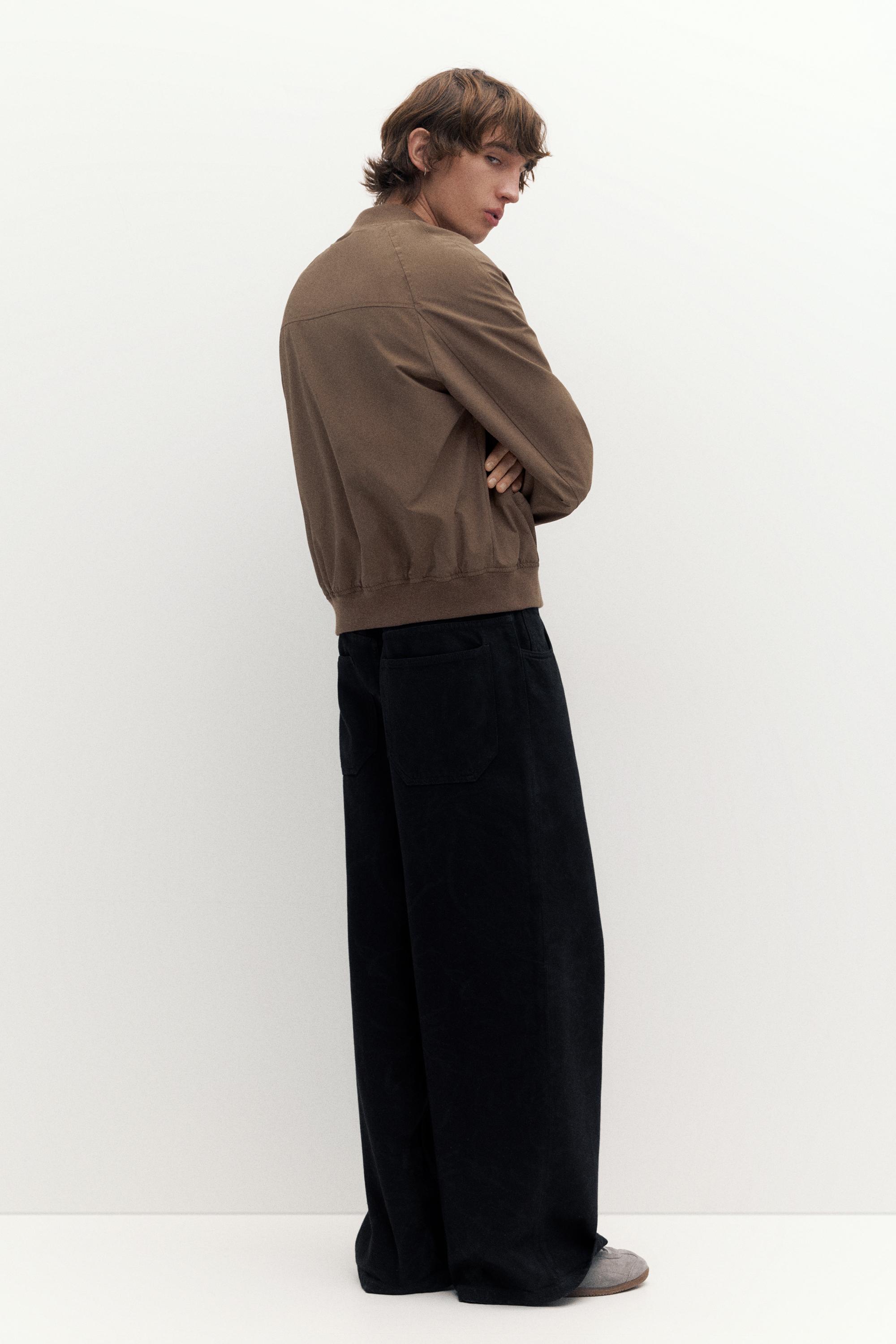 Lightweight bomber jacket — Brown