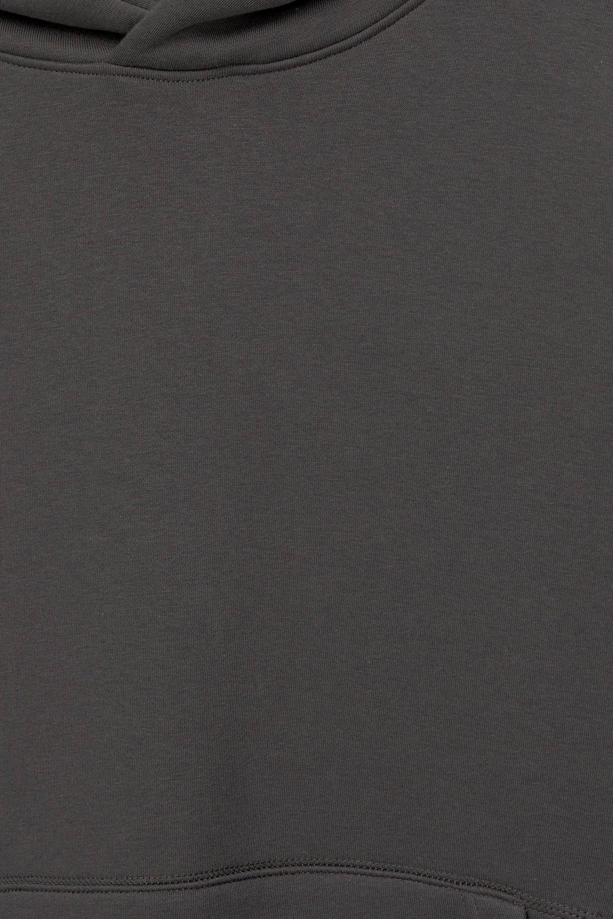 Boxy hoodie — Anthracite grey