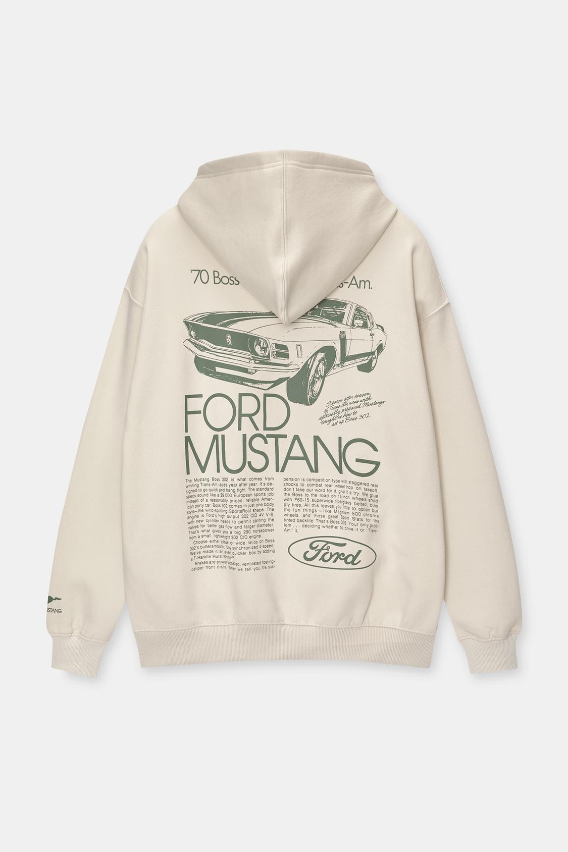 Pull&bear Ford Sweatshirts And Hoodies Ford Sudadera Logo Pull