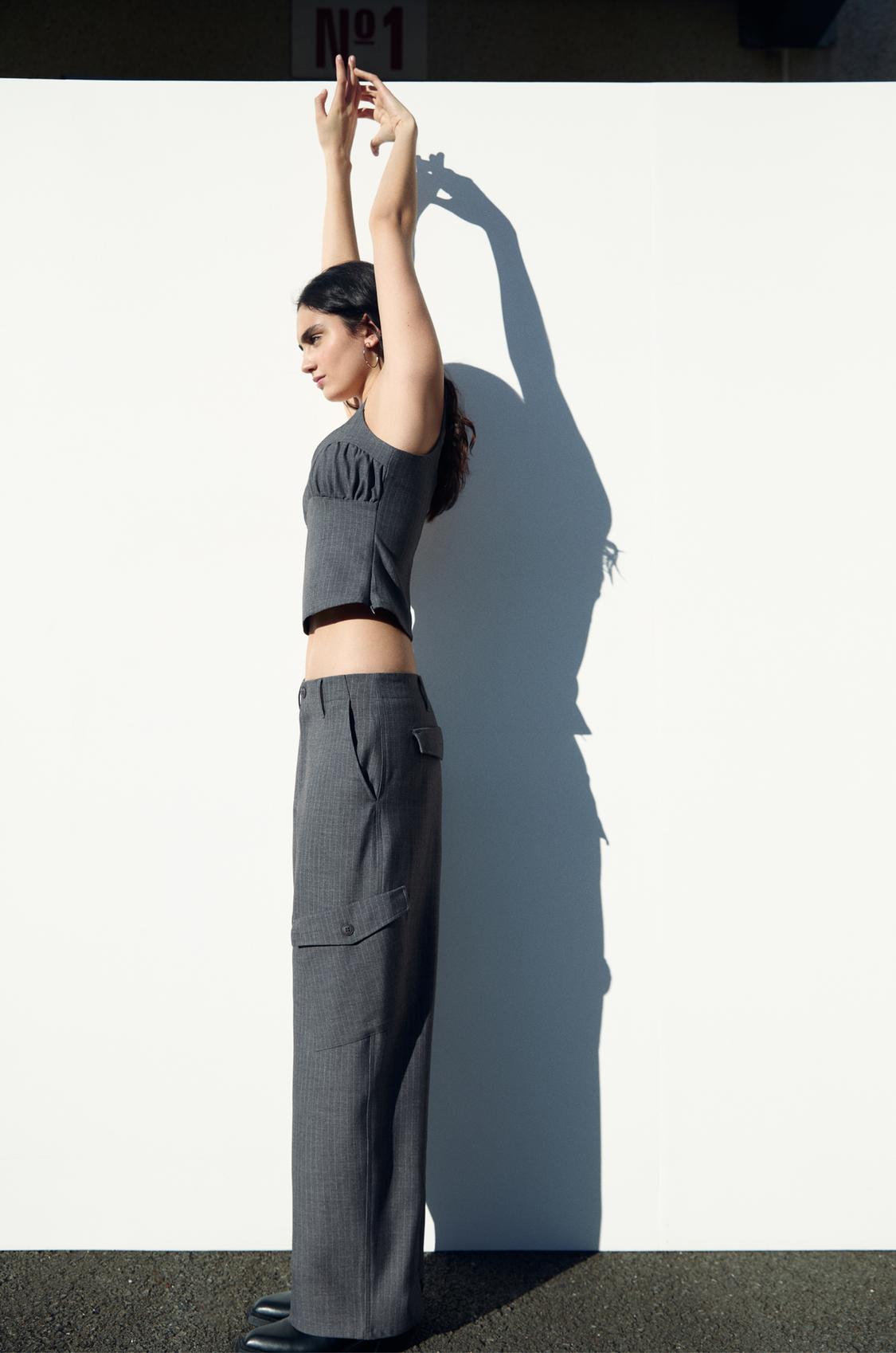 pantalones cargo mujer pantalon pana mujer pull and bear Pantalones Cargo Mujer Pull And Bear Pull And Bear Pantalon Pull&Bear Join  Life Cargo Trouser With