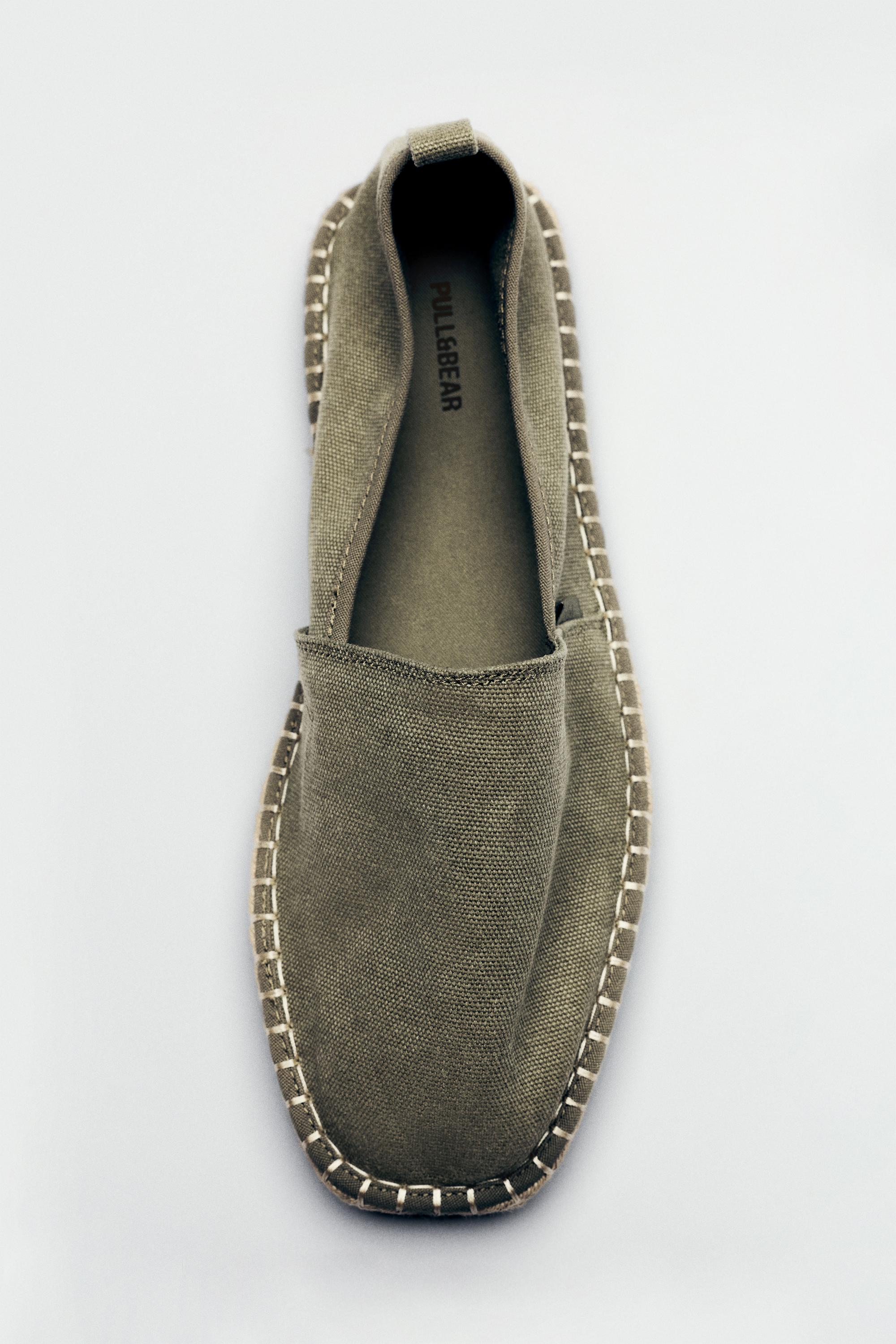 Jute espadrilles — Khaki